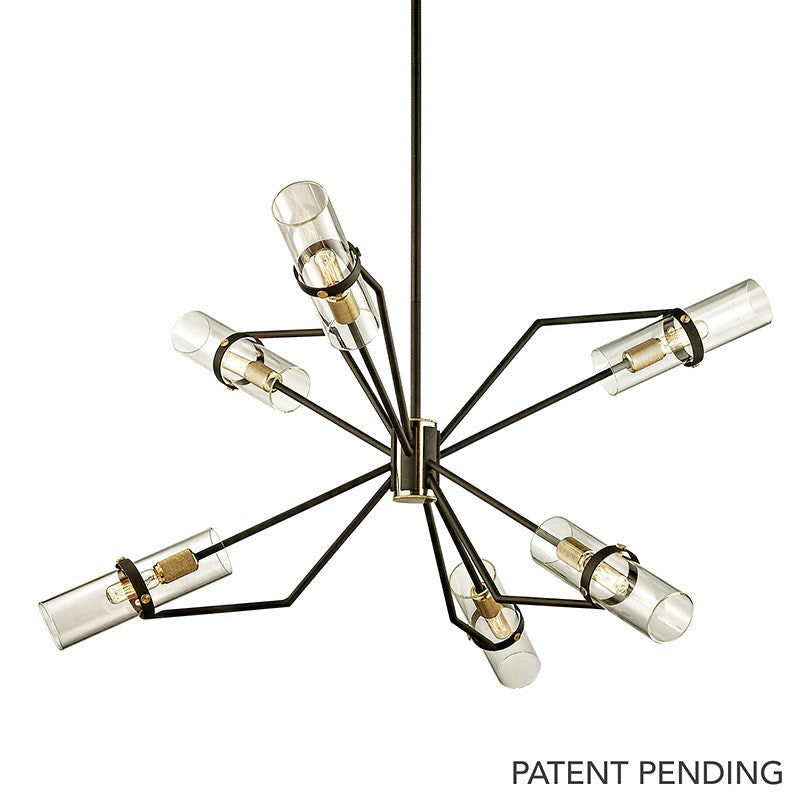 Raef Modern Chandelier - F6316-CE - Troy Lighting