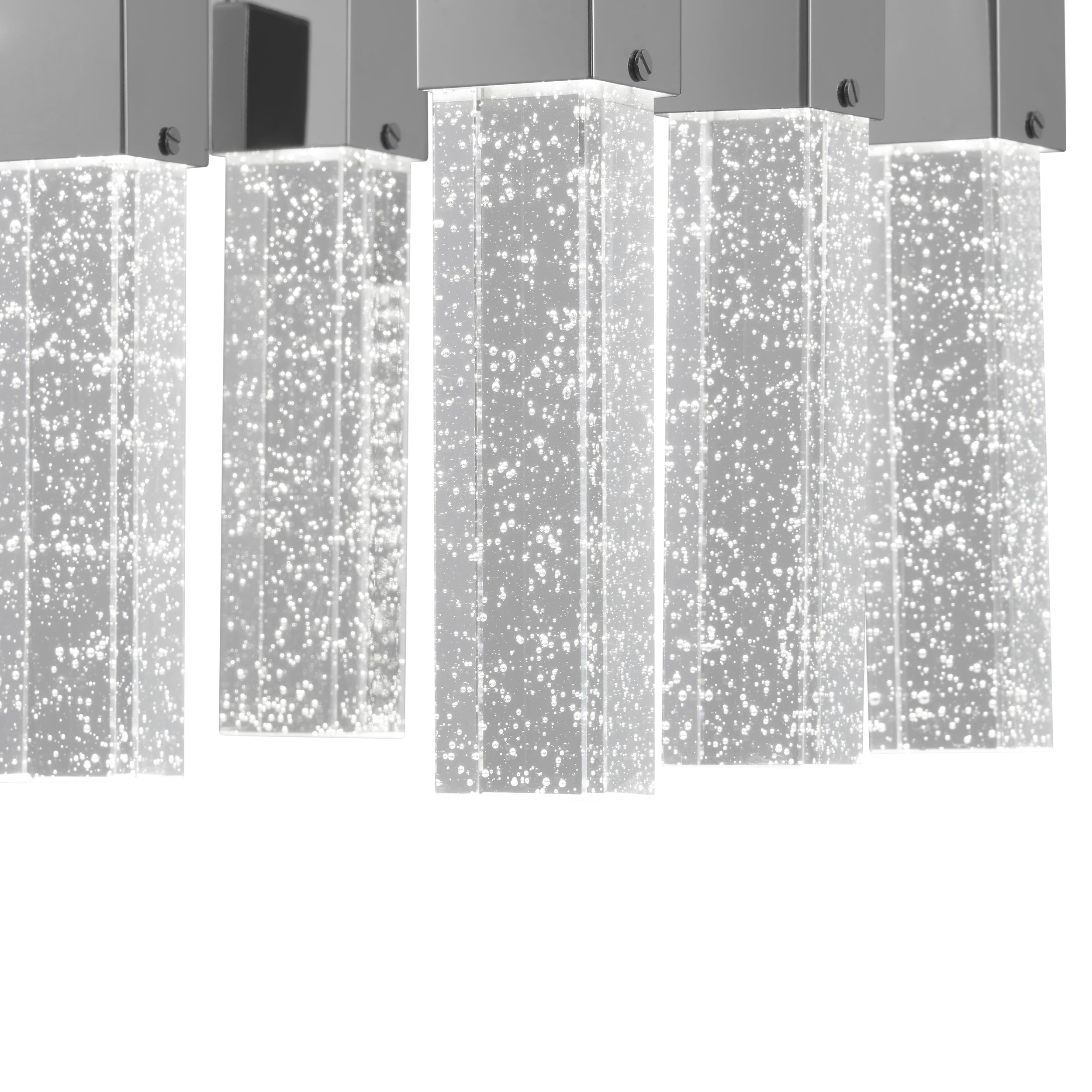 Short Crystal Sparkling Night Chandelier // 15 Light