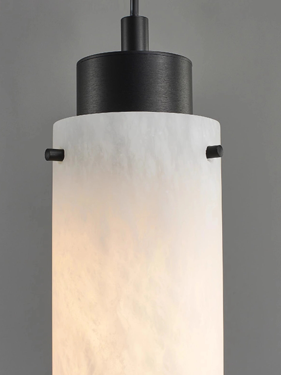 Simple marble pendant lamp