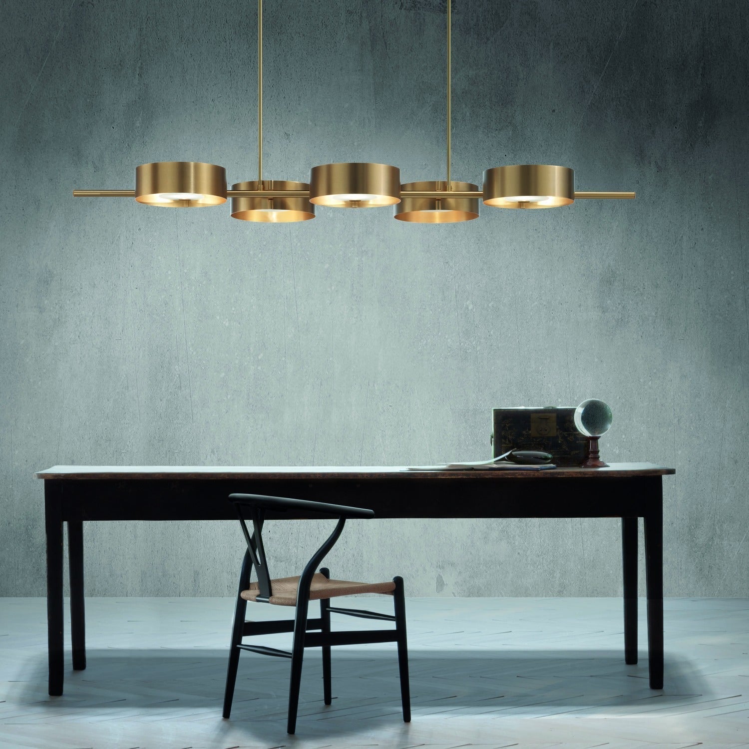 Sound BIL5 | 5-Light Modern Chandelier - Masiero