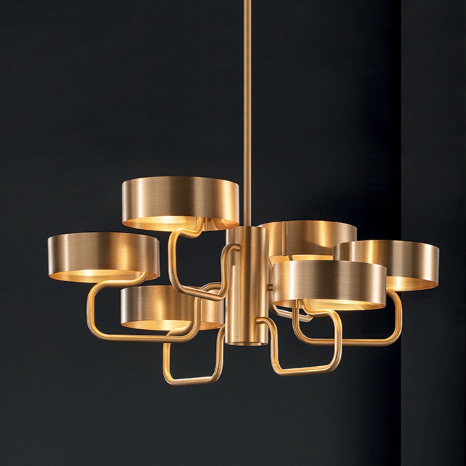 Sound S6 | 6-Light Modern Chandelier - Masiero