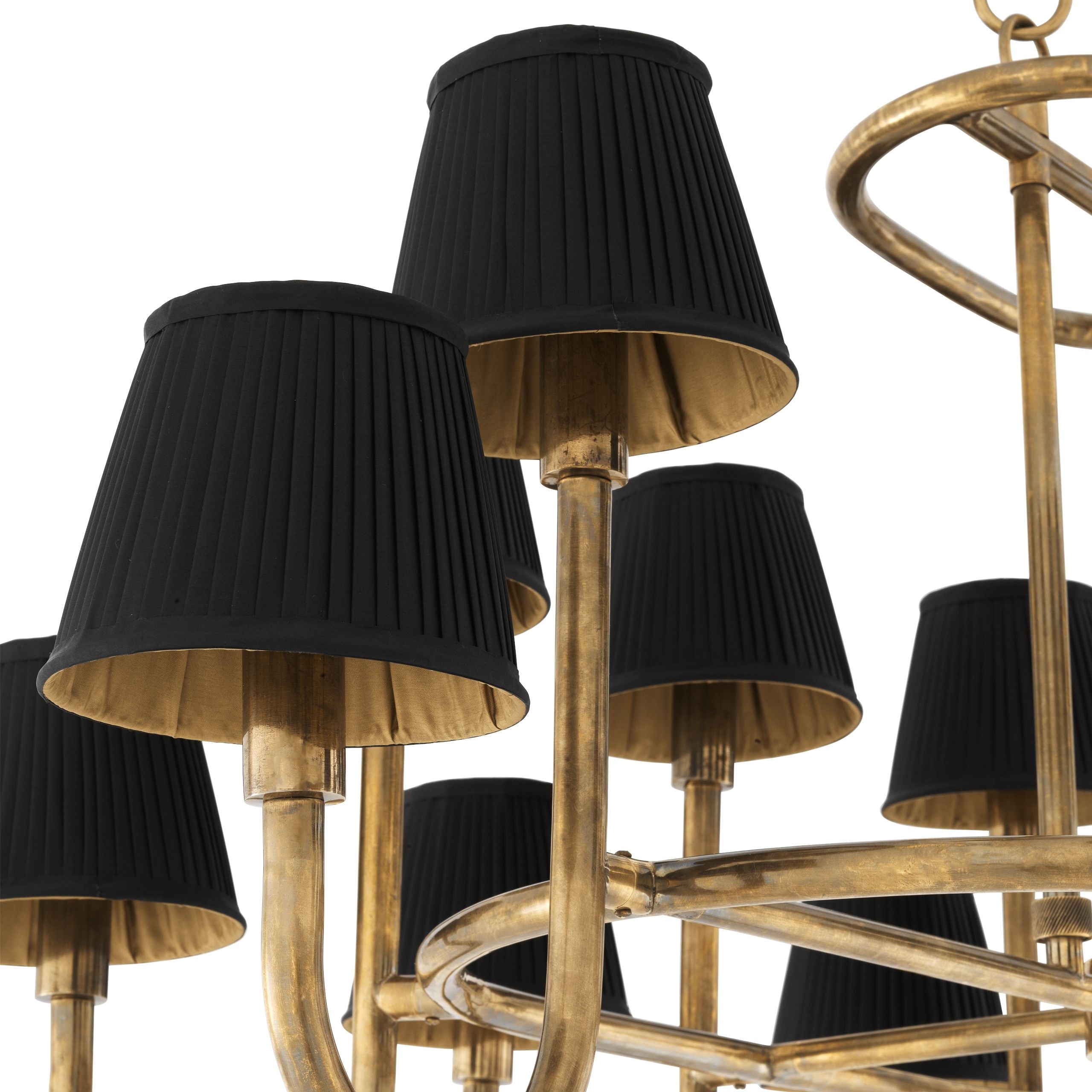 Sparrows Modern Brass Chandelier - Brass