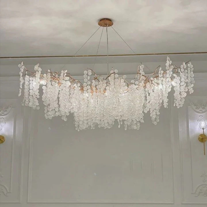 Luxury Spring Linear Branch Chandelier