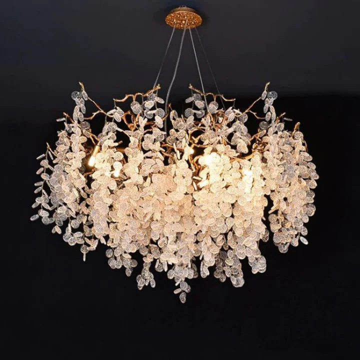 Luxury Spring Round Branch Chandelier