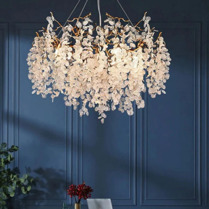 Luxury Spring Round Branch Chandelier