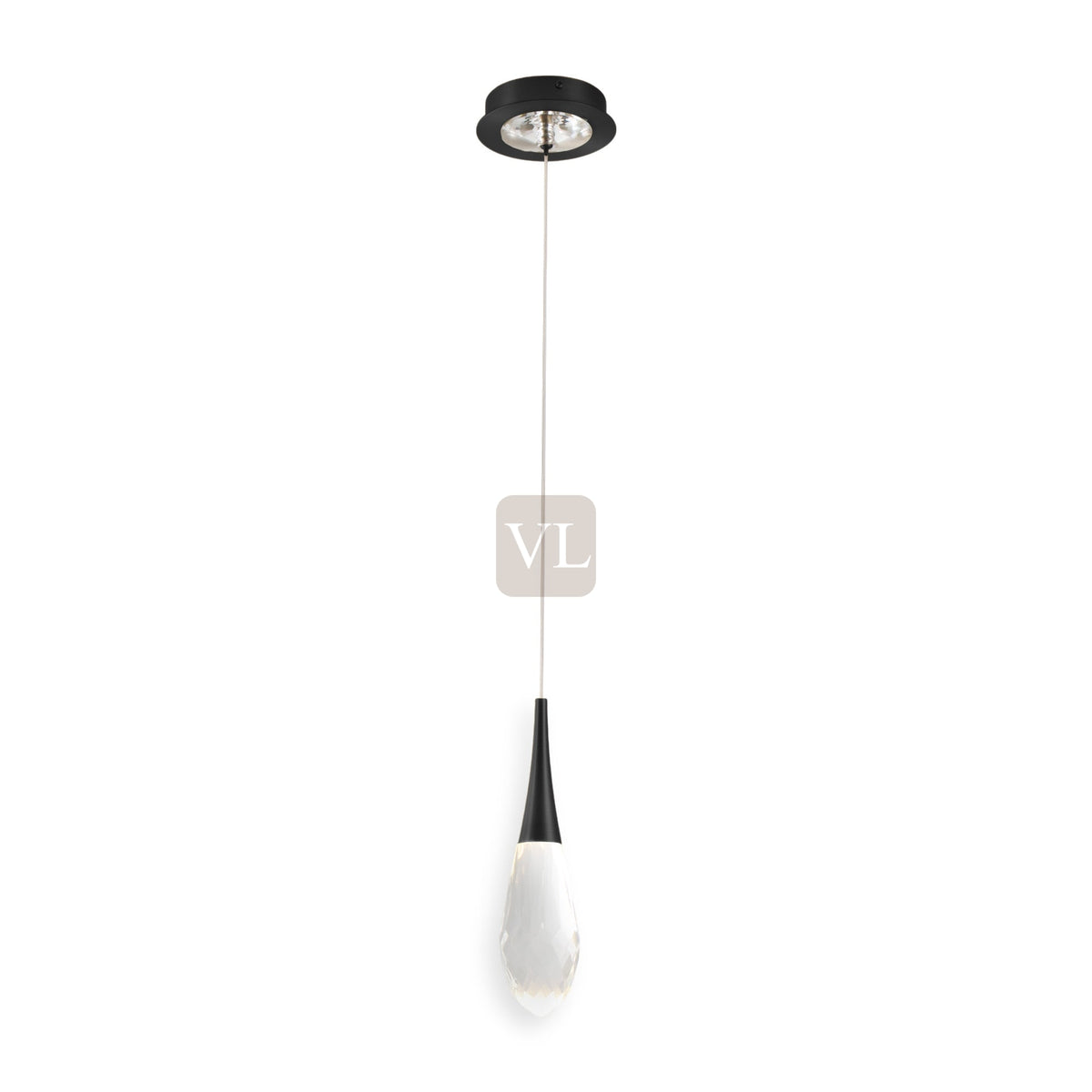 Ink Drop Led Crystal Drop LED Pendant Light