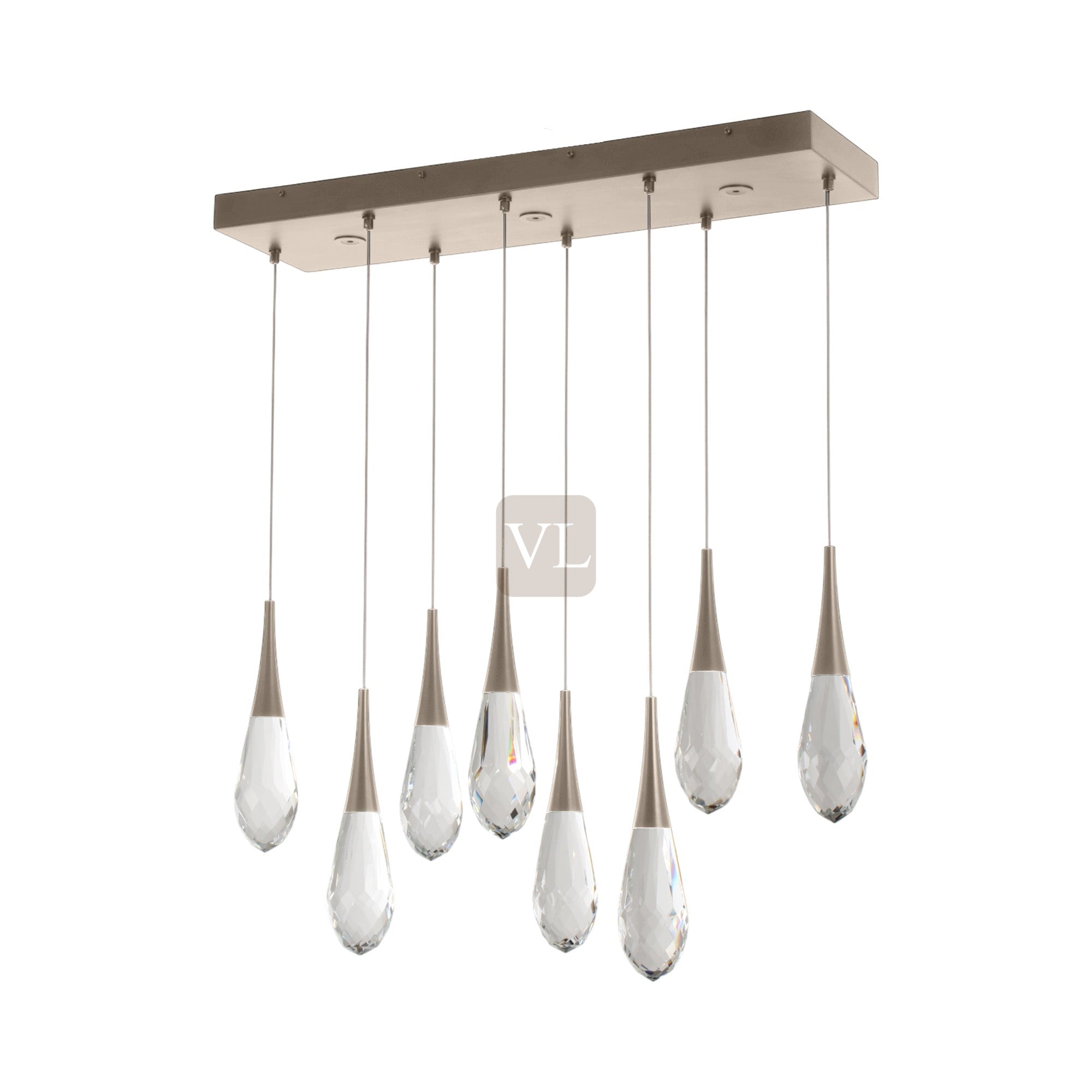 Crystal Drop LED Pendant Light