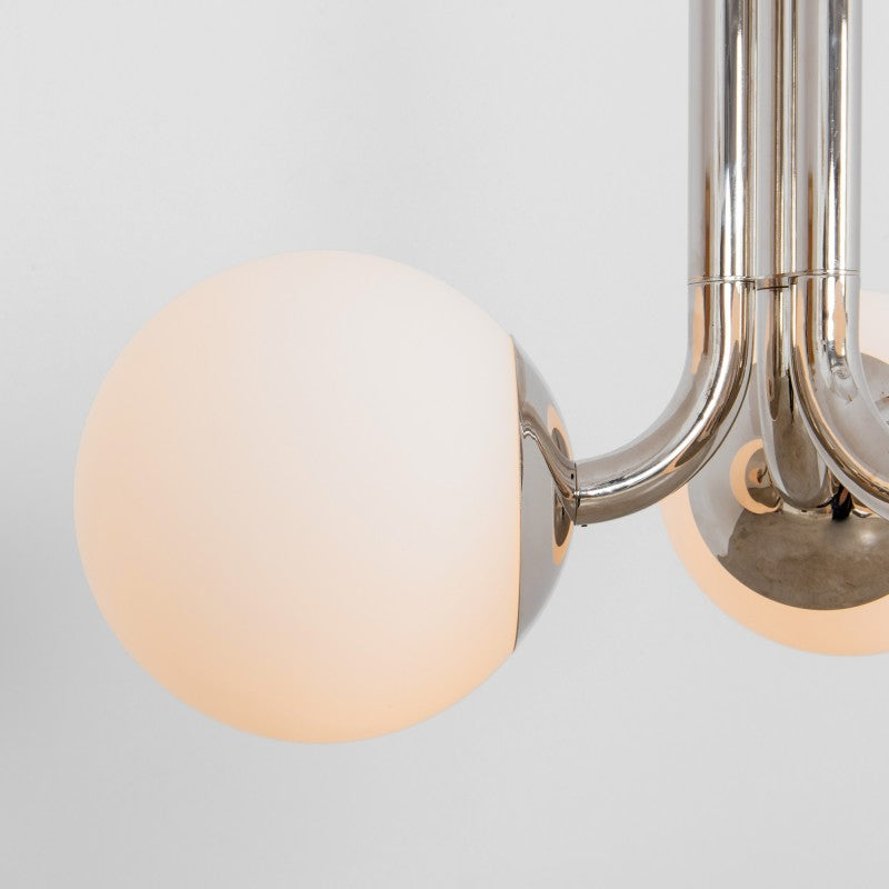 Tubular 3-Light Modern Brass Chandelier M/L - Schwung