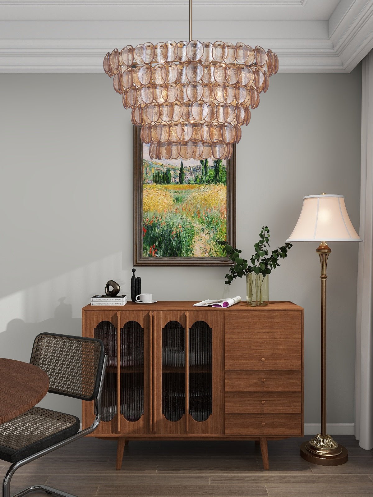 Uroko Large Chandelier - Vakkerlight