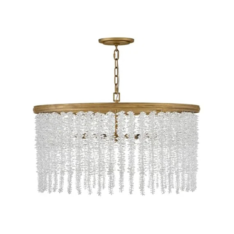 Valley Lamps Vac Crystal 30" Round Chandelier