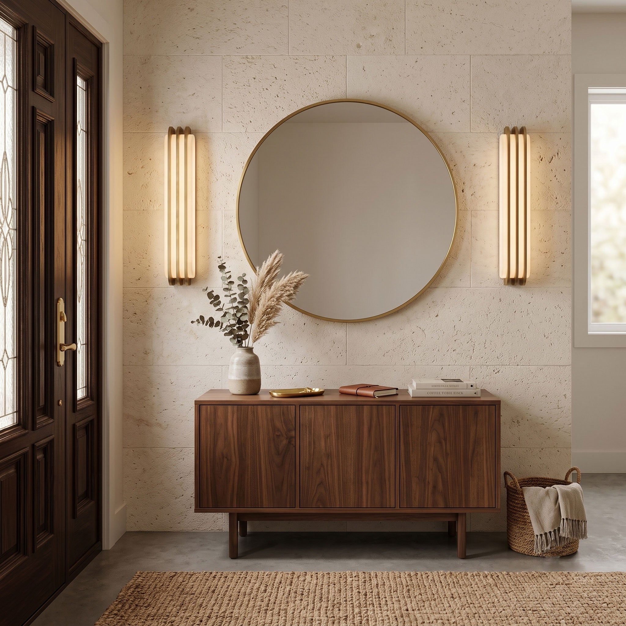 Virex Layered Alabaster Wall Light - Vakkerlight