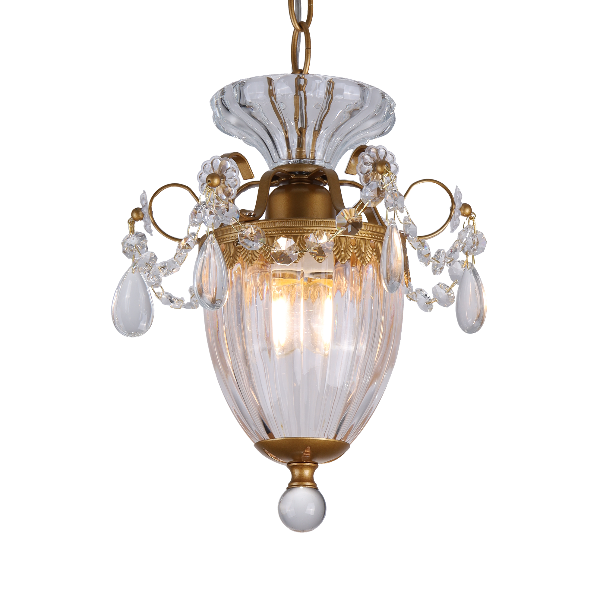 Victorian Crystal Chandelier