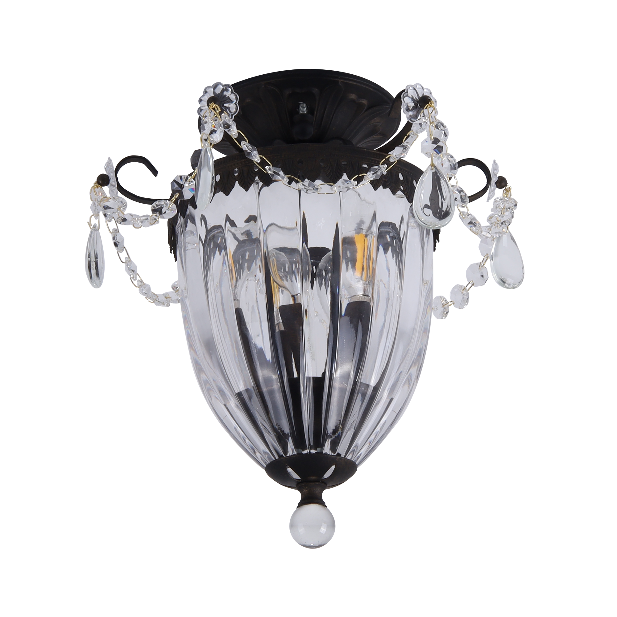 Victorian Crystal Lamp