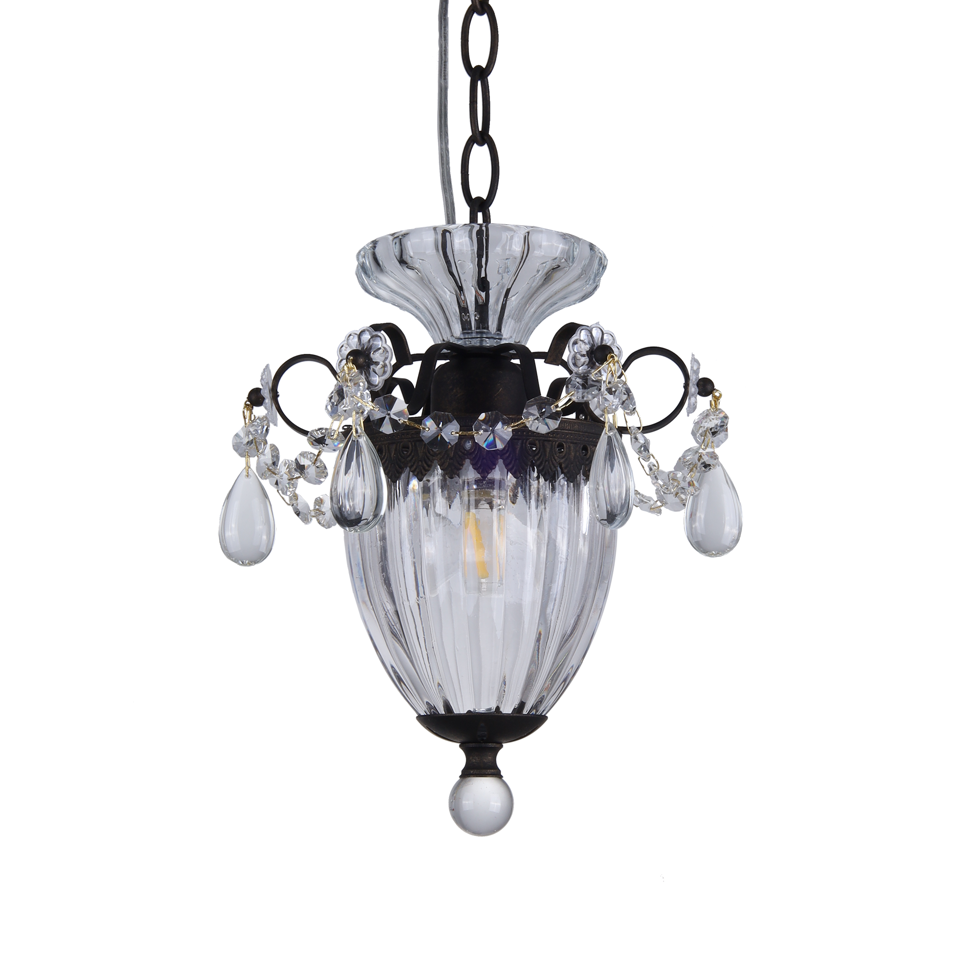 Victorian Crystal Chandelier