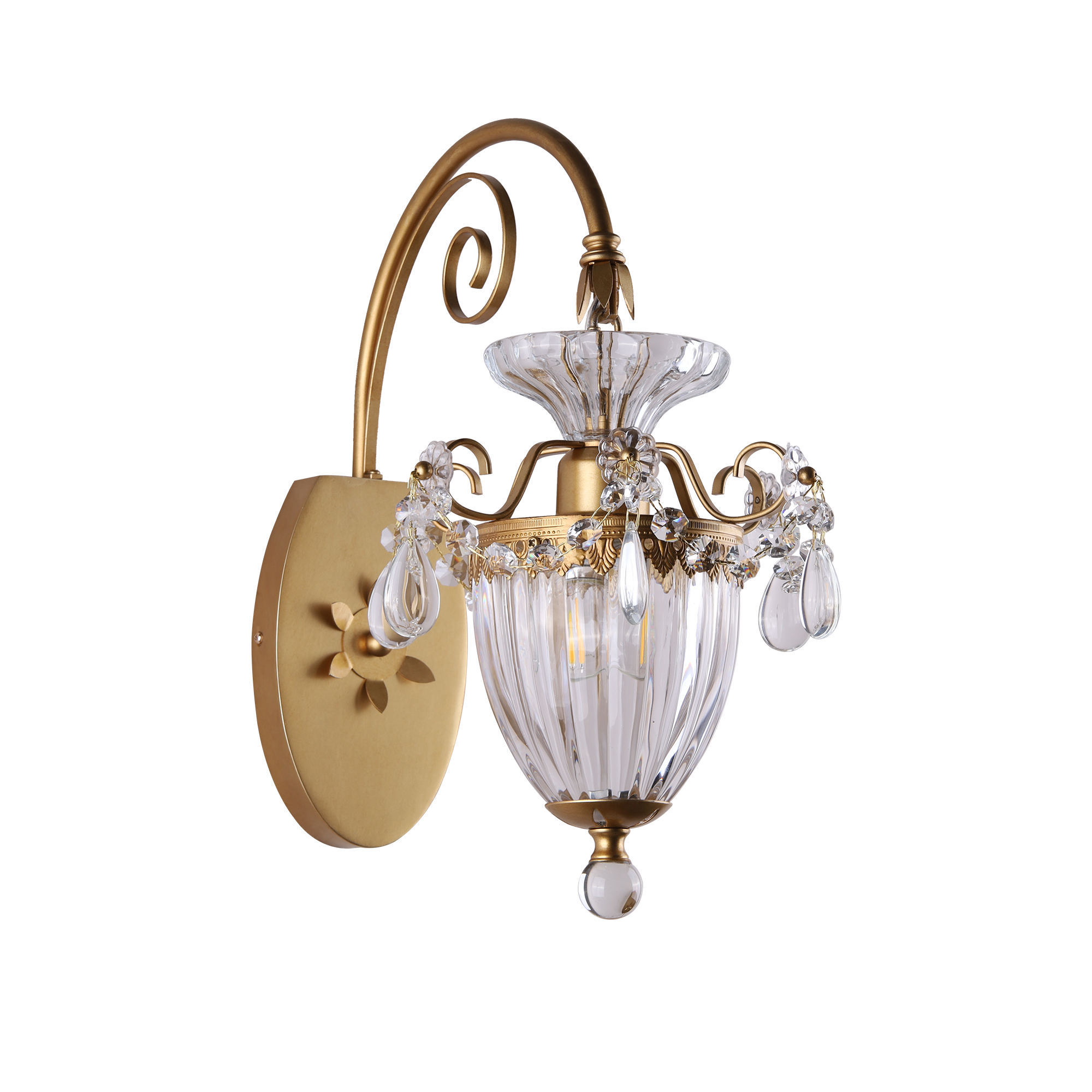 Victorian Crystal Lamp