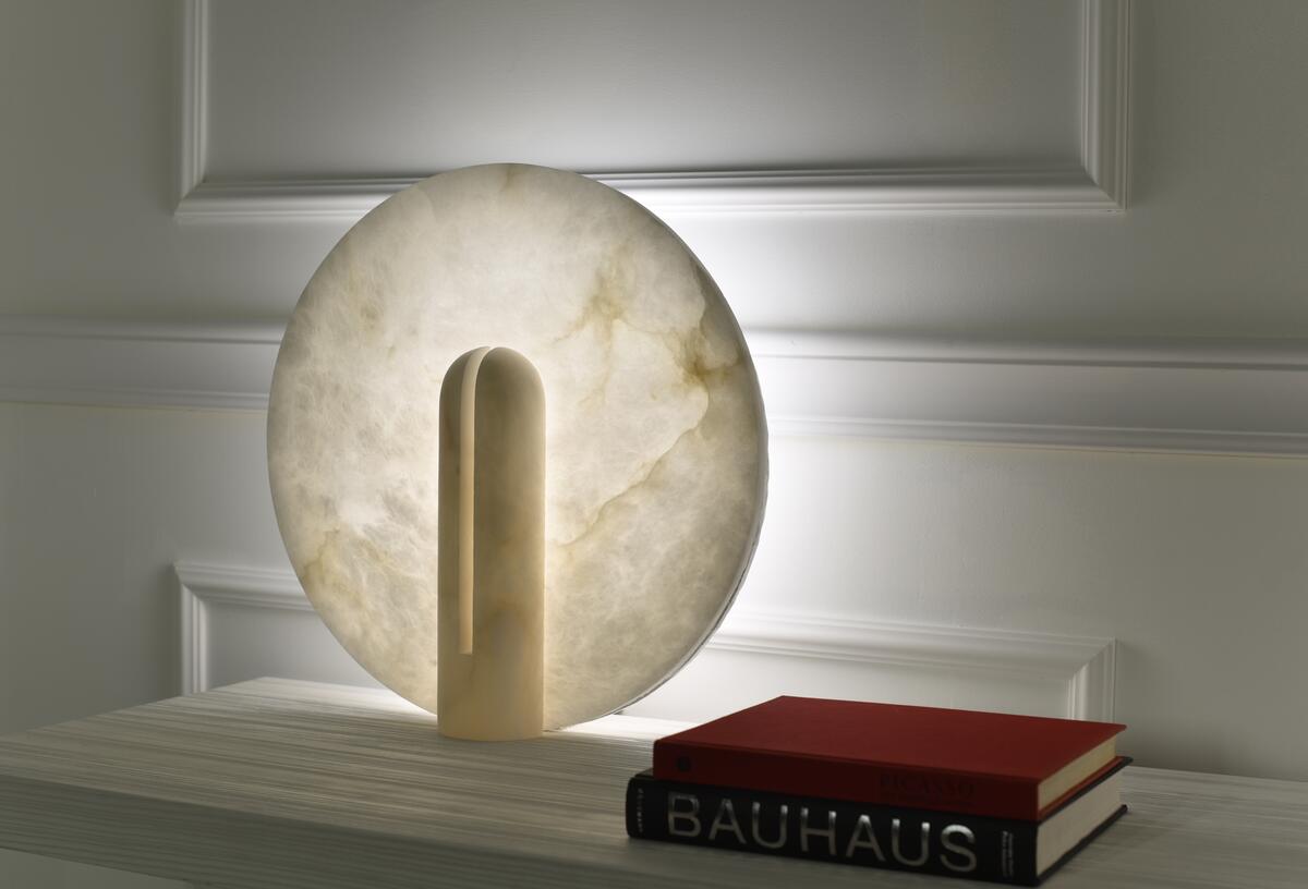 Bonnie Alabaster Table Lamp