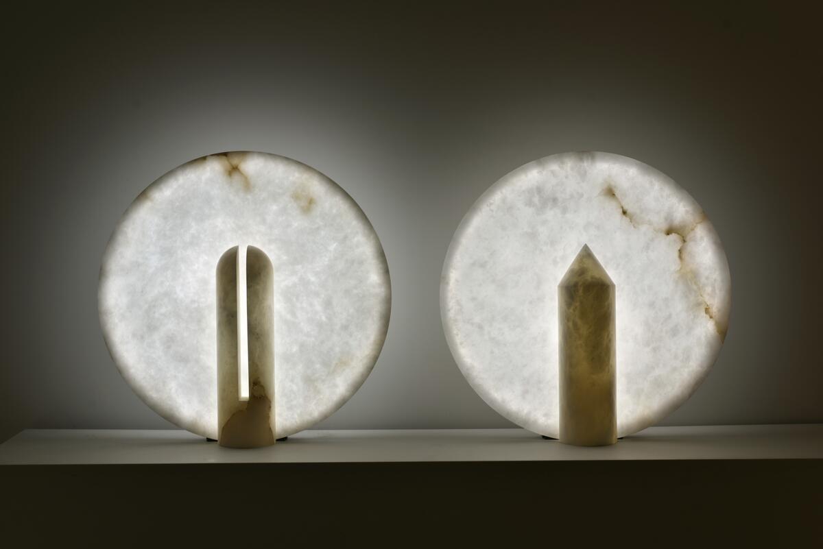 Bonnie Alabaster Table Lamp