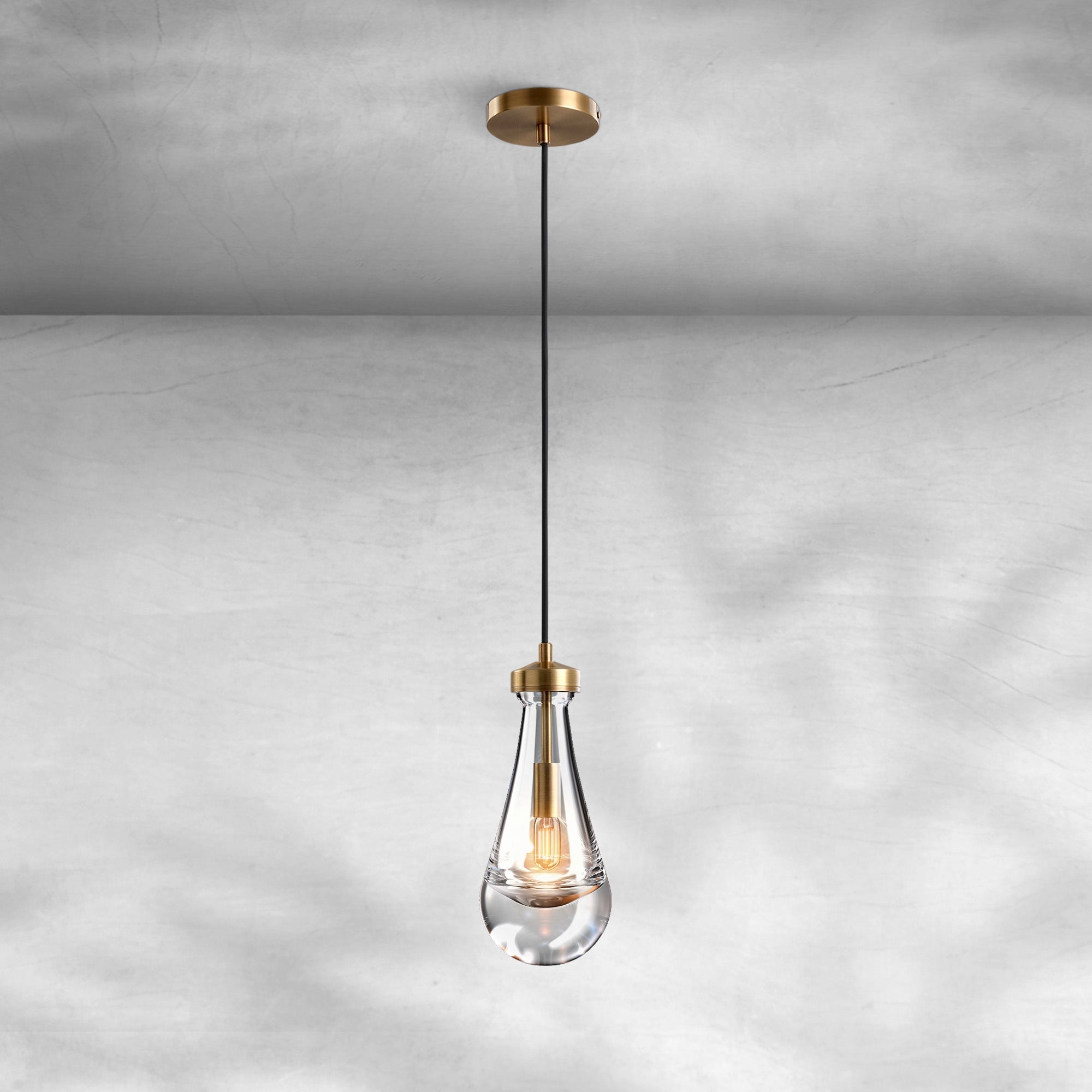 Modern Raindrop Pendant Light