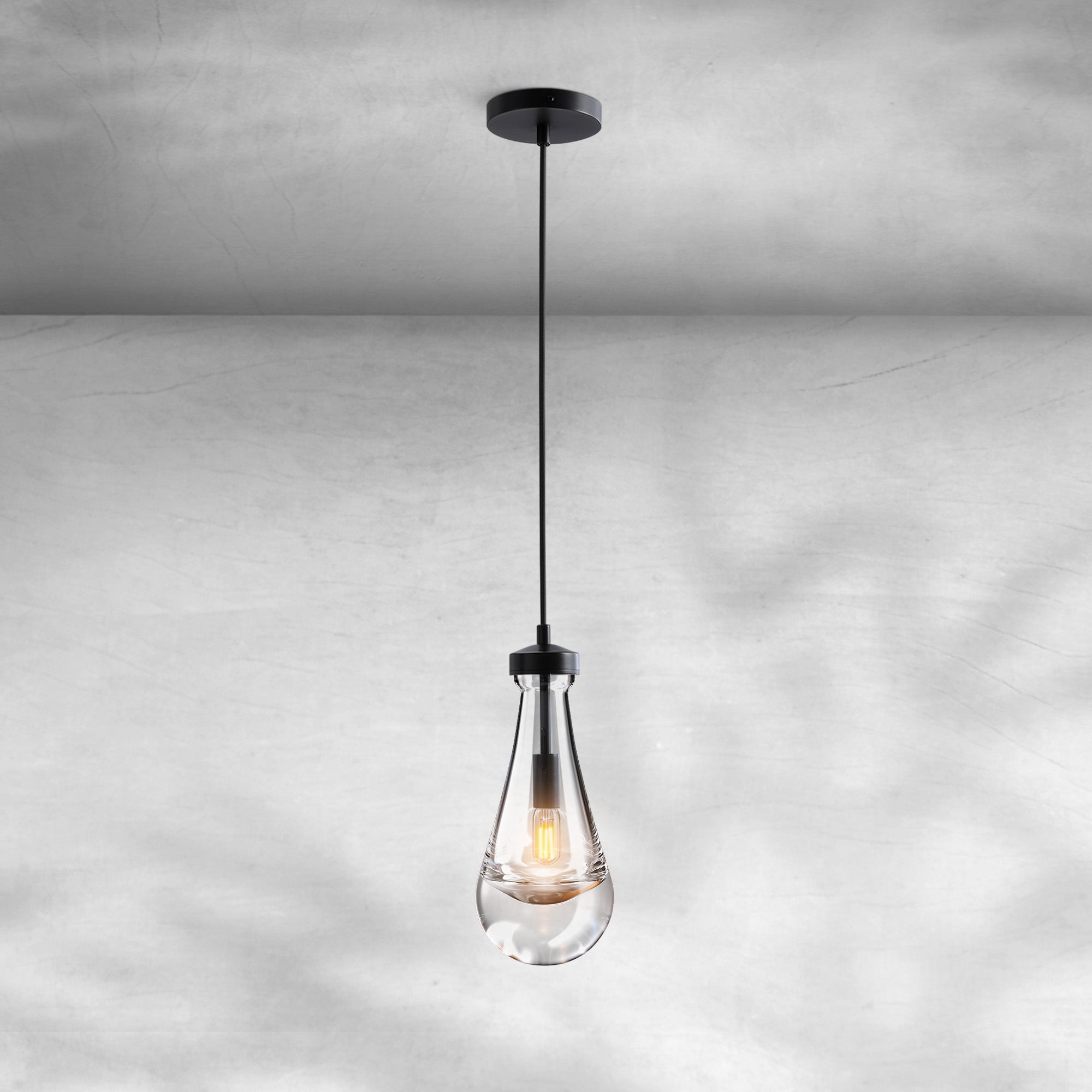 Modern Raindrop Pendant Light