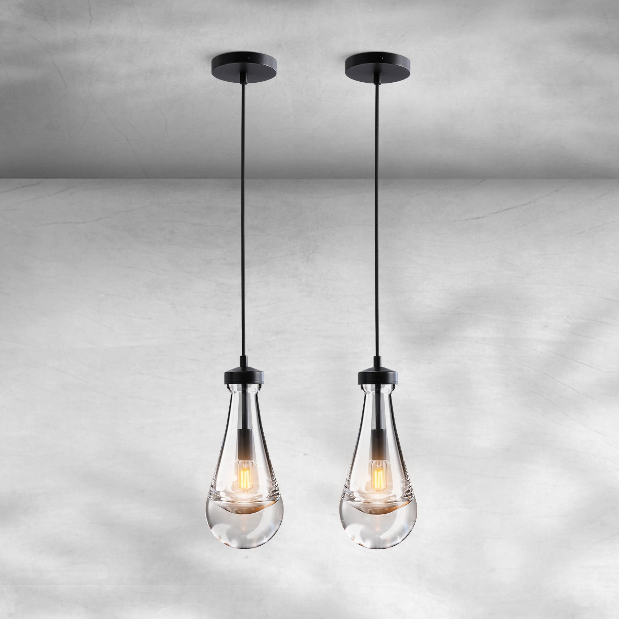 Modern Raindrop Pendant Light