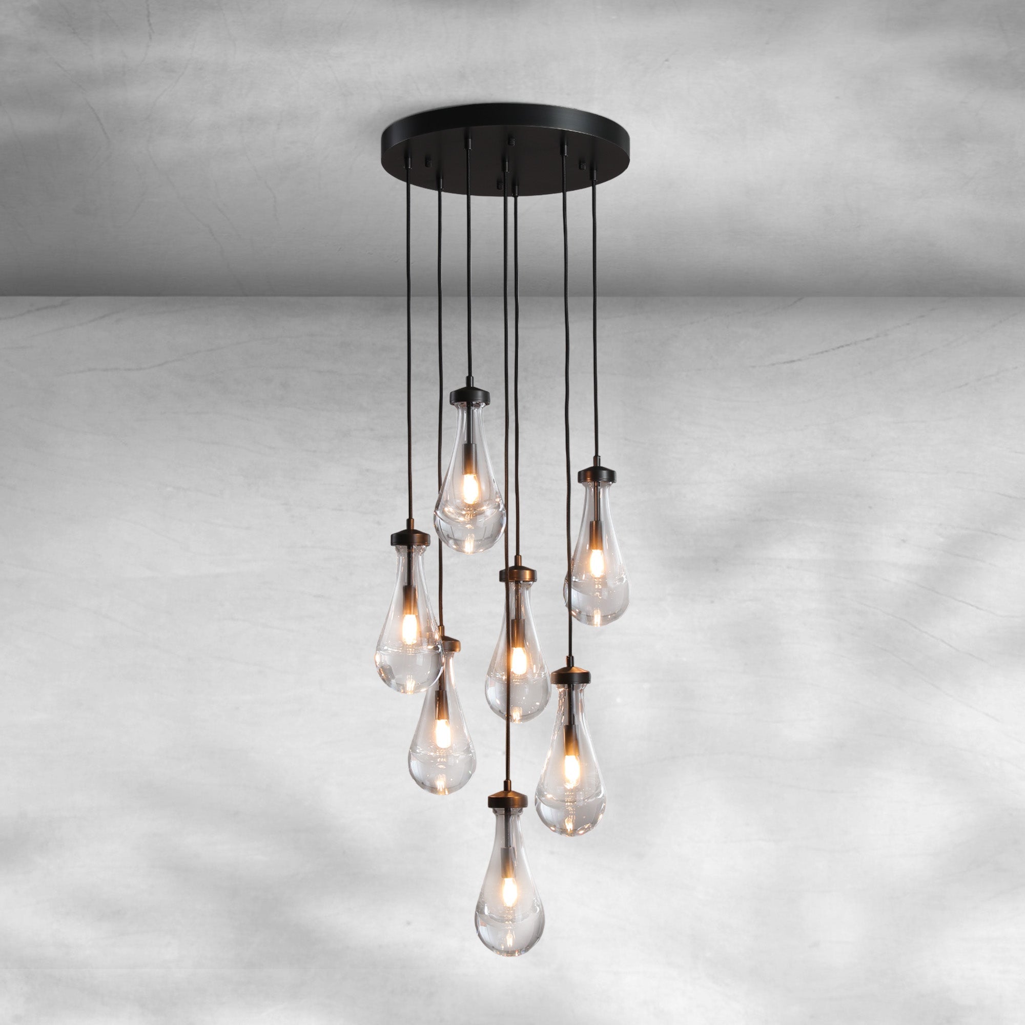 Modern Raindrop Pendant Light