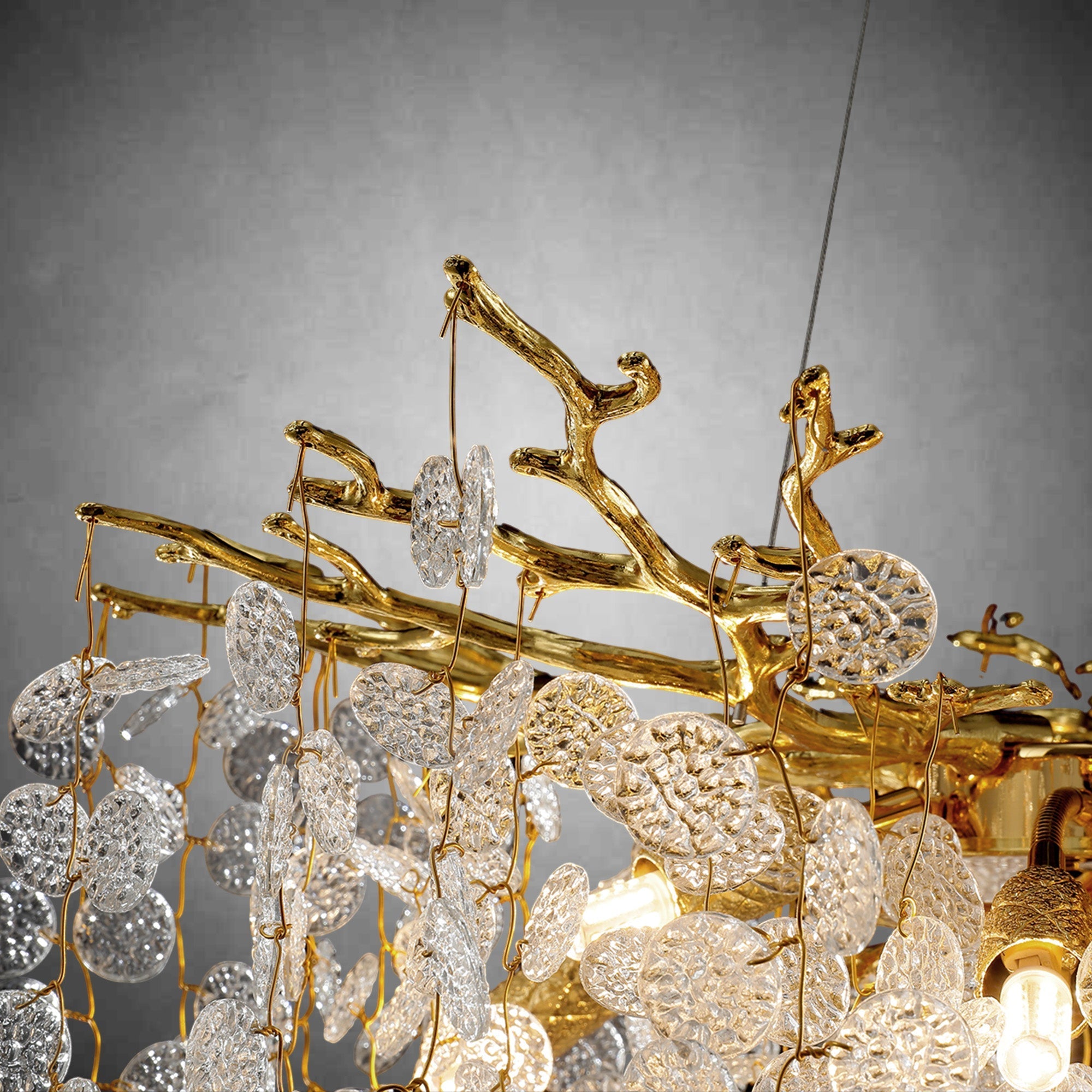 Modern Tree Branch Chandelier