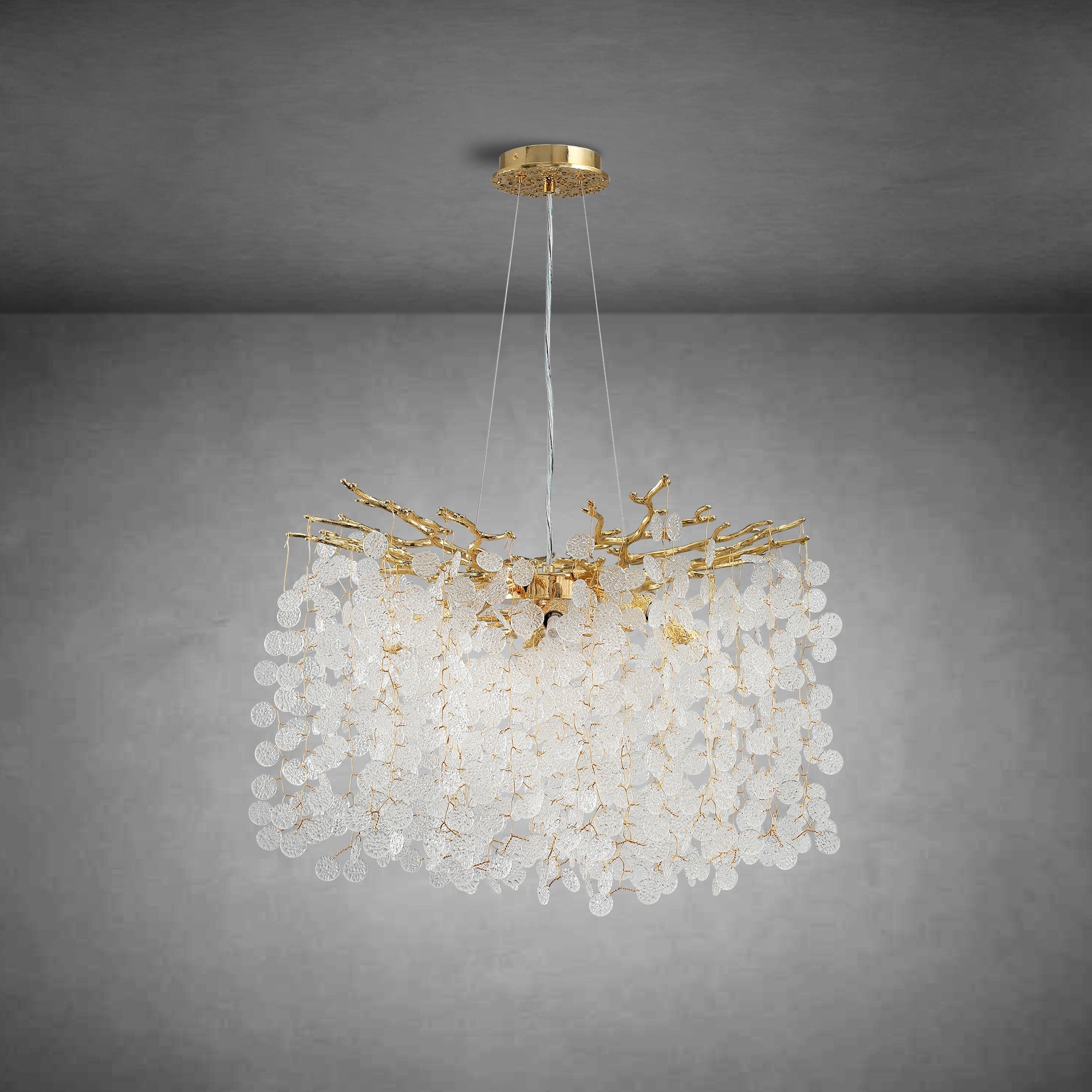 Modern Tree Branch Chandelier