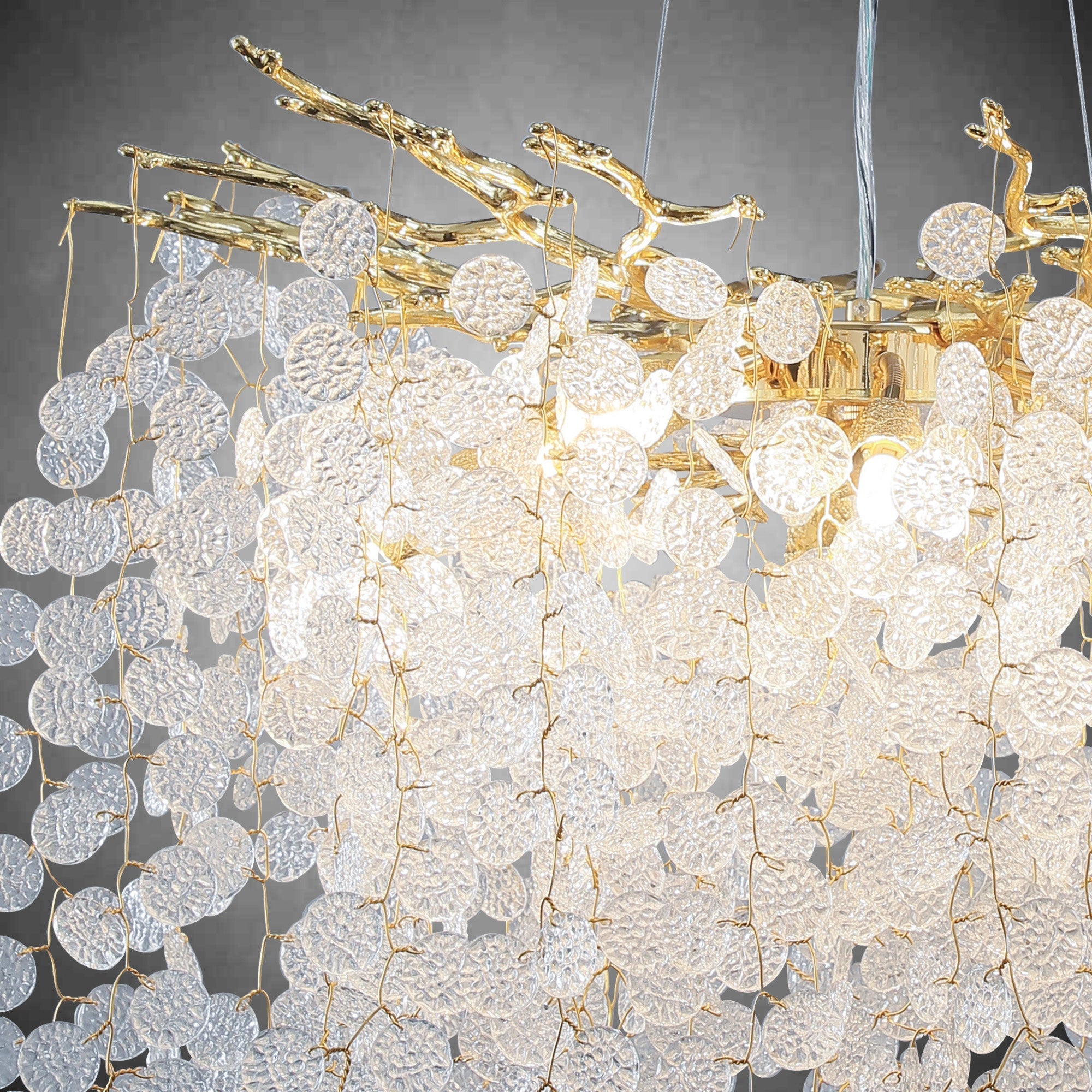 Modern Tree Branch Chandelier