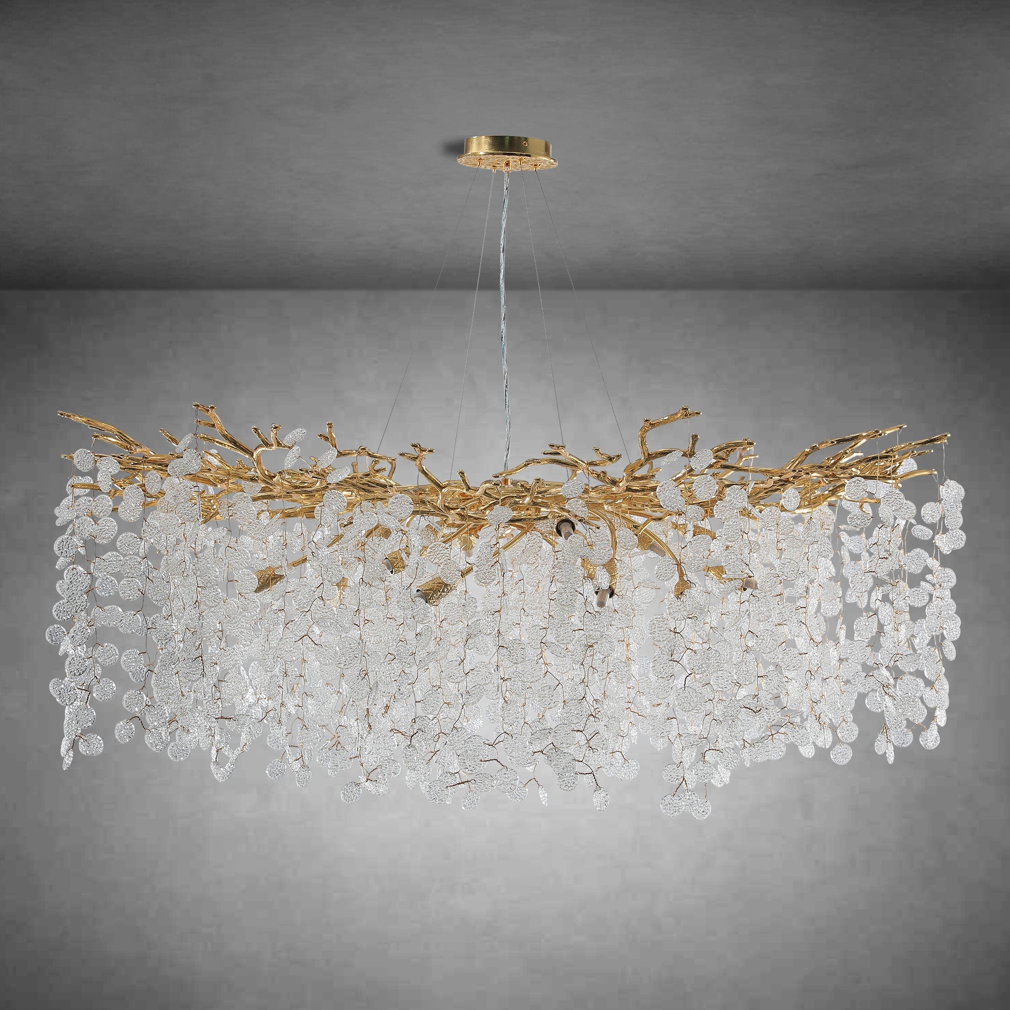 Modern Tree Branch Chandelier