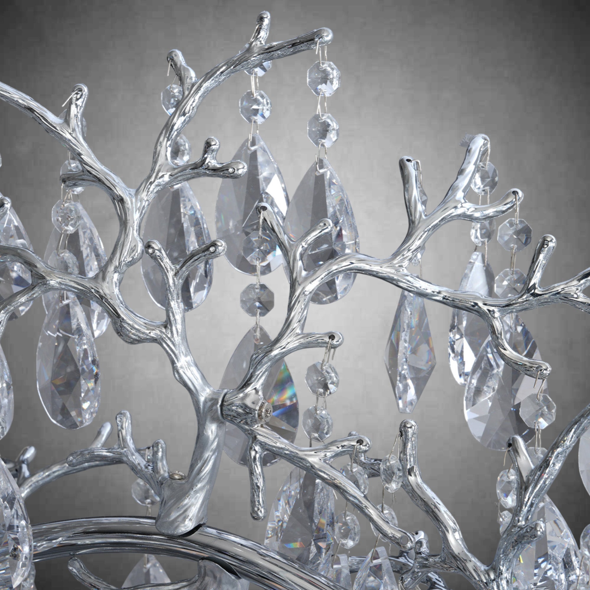 Modern Tree Crystal Chandelier