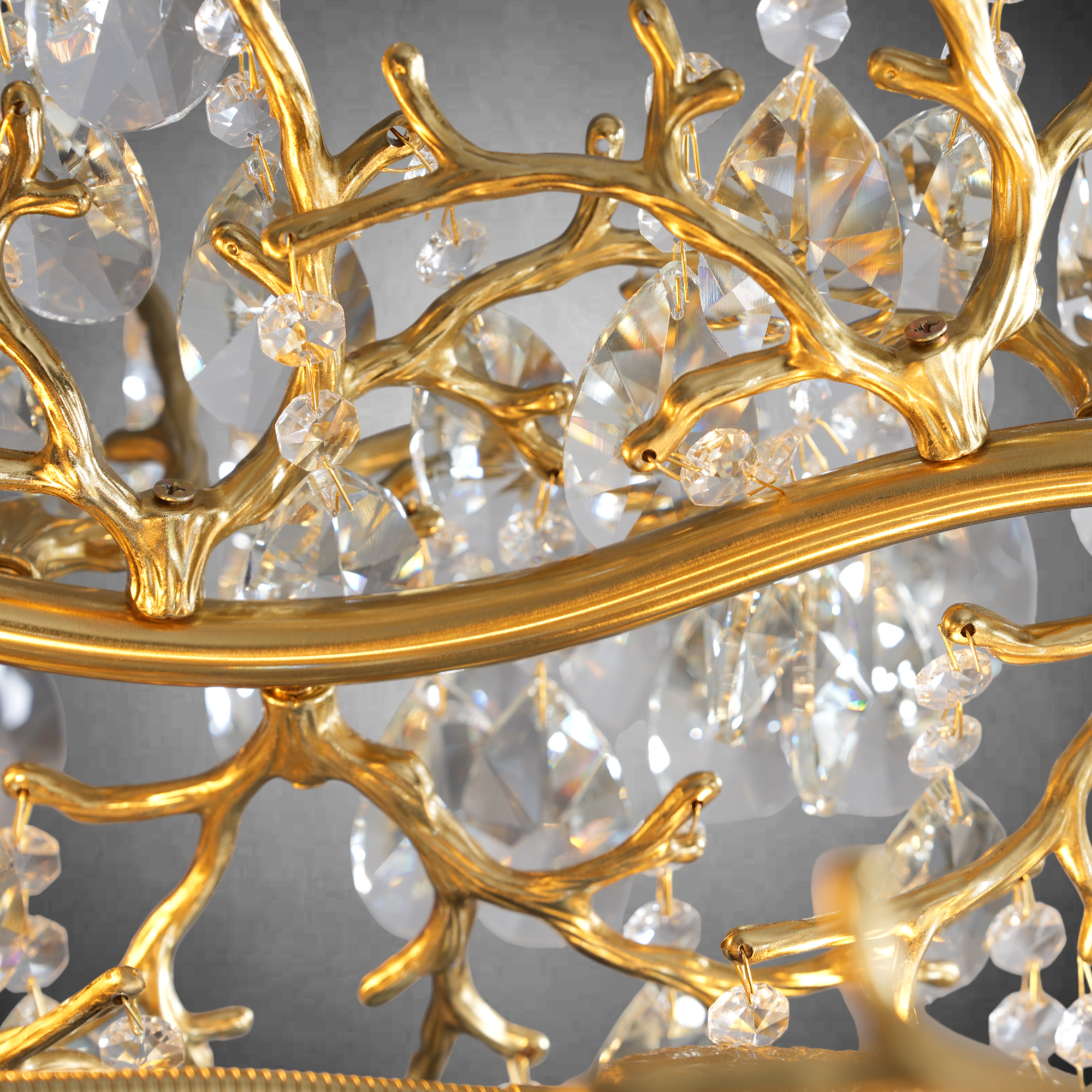 Modern Tree Crystal Chandelier