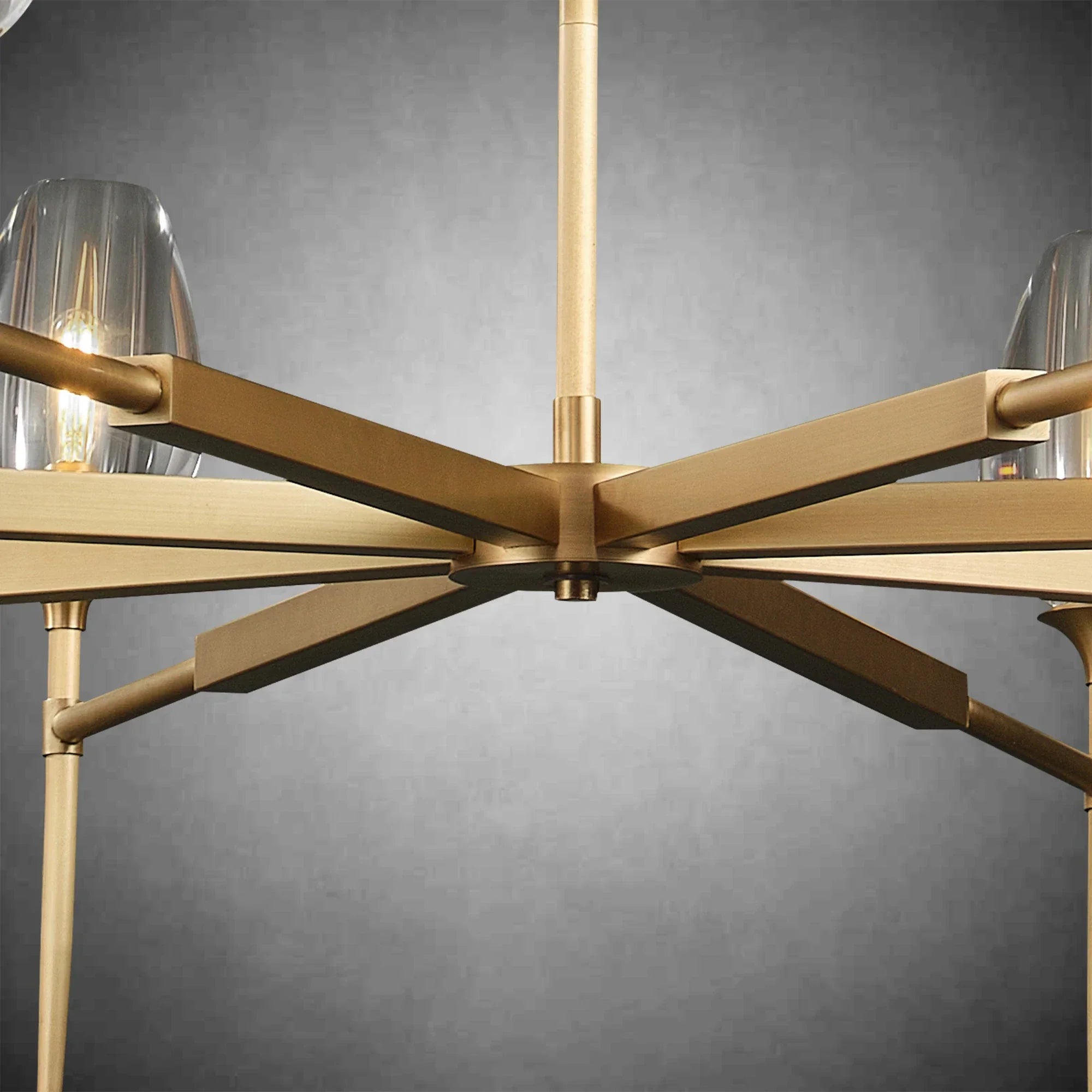 Modern Tulip Round Chandelier for Living Rooms and Bedrooms