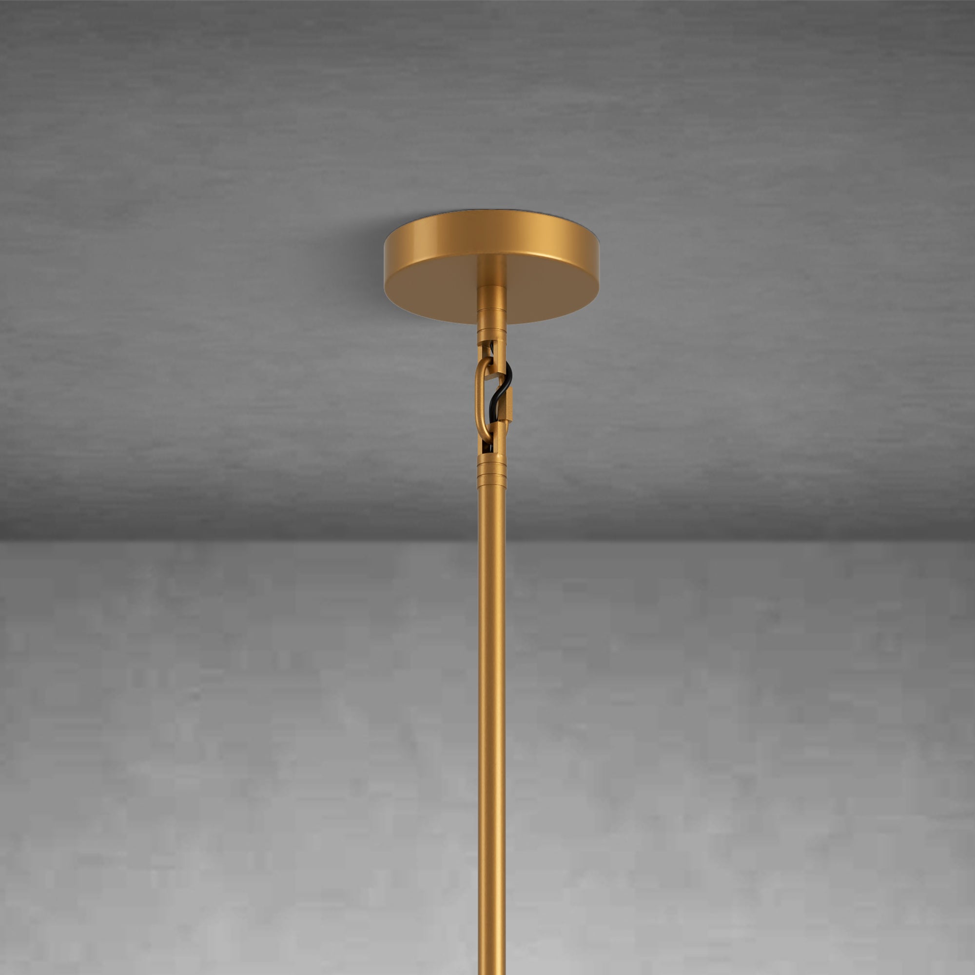 Elegant 48-inch Polished Brass Round Crystal Chandelier Luxury Lighting