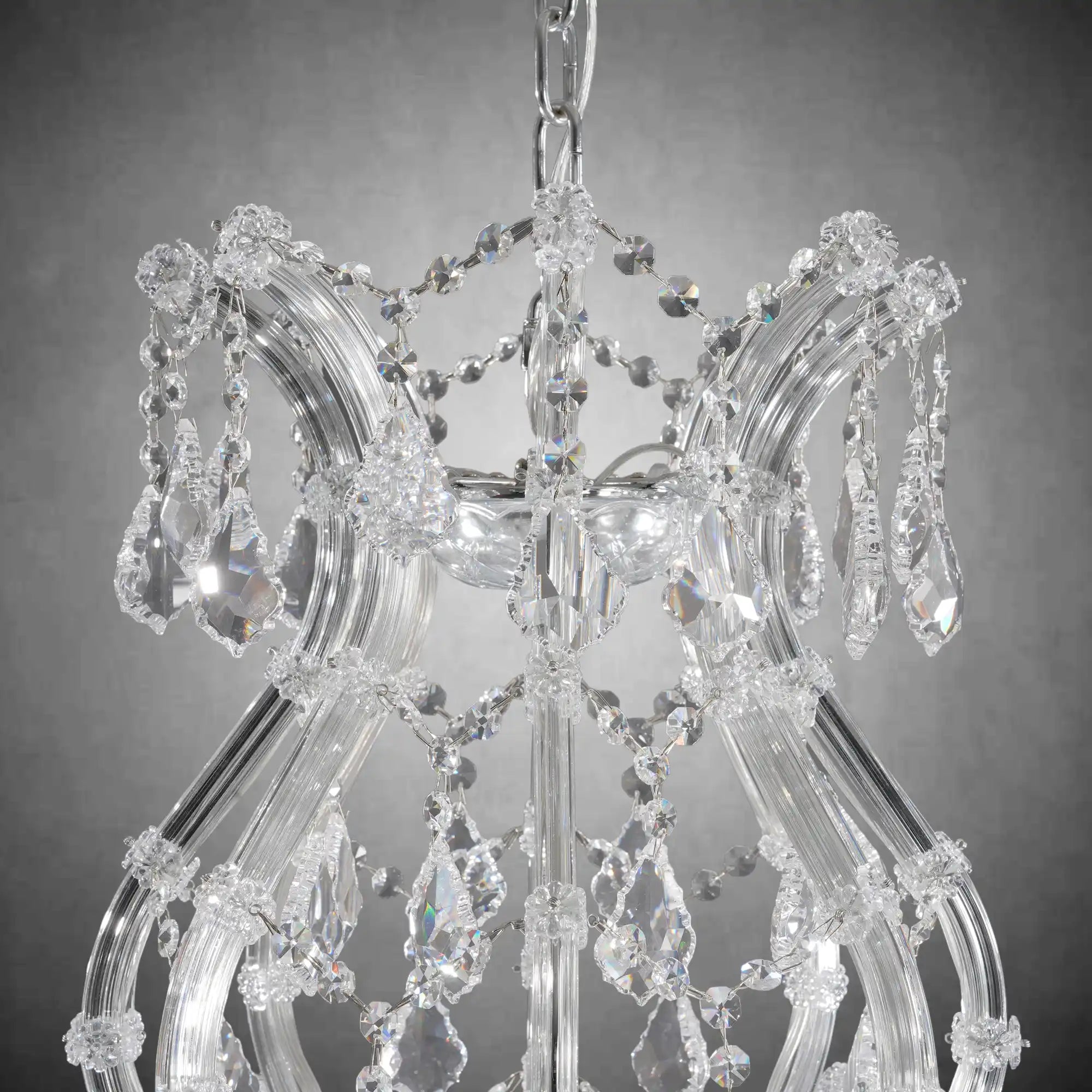 Modern Grand K9 Crystal Chandelier 24/12 Lights Hanging Fixture for High Ceilings