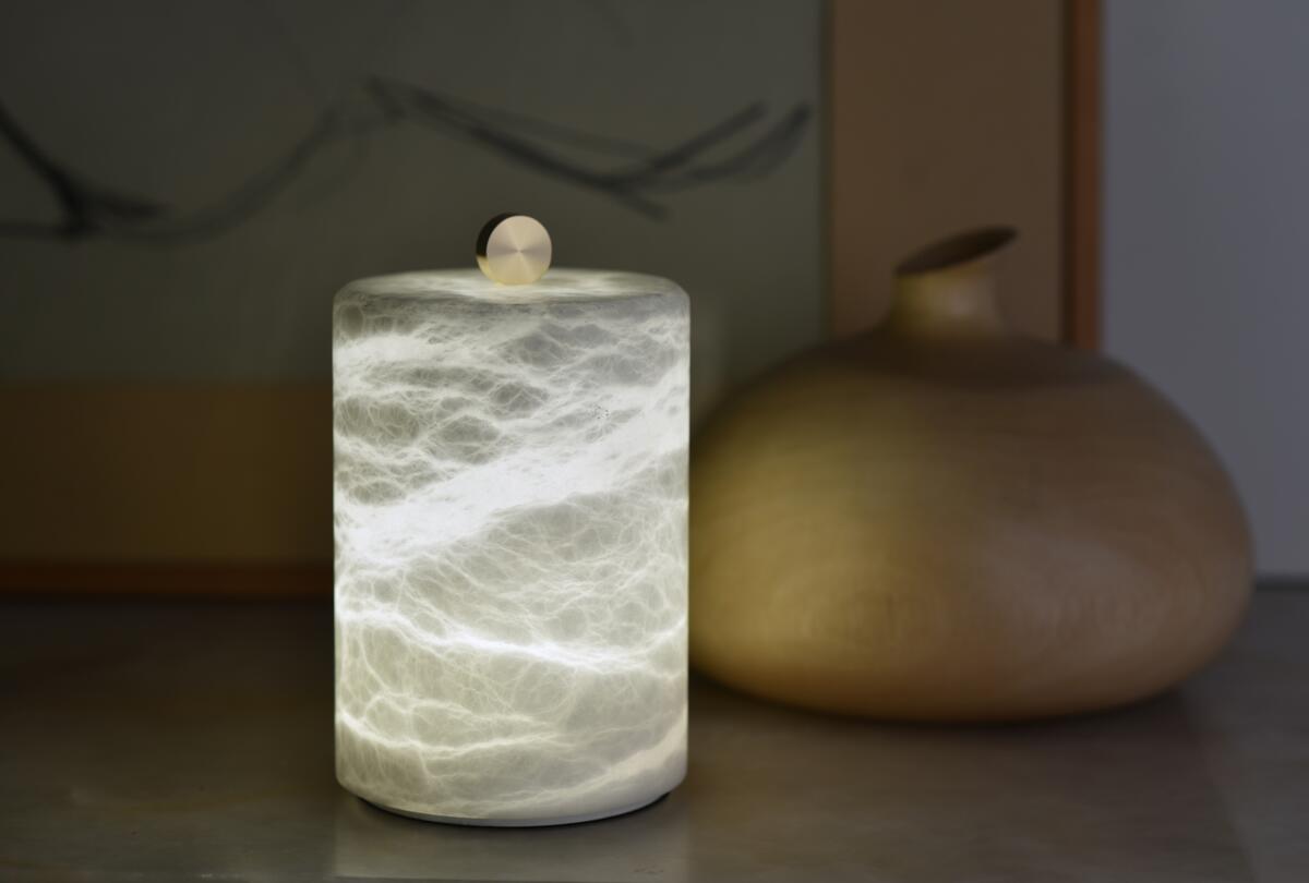 Lyra Alabaster Table Lamp