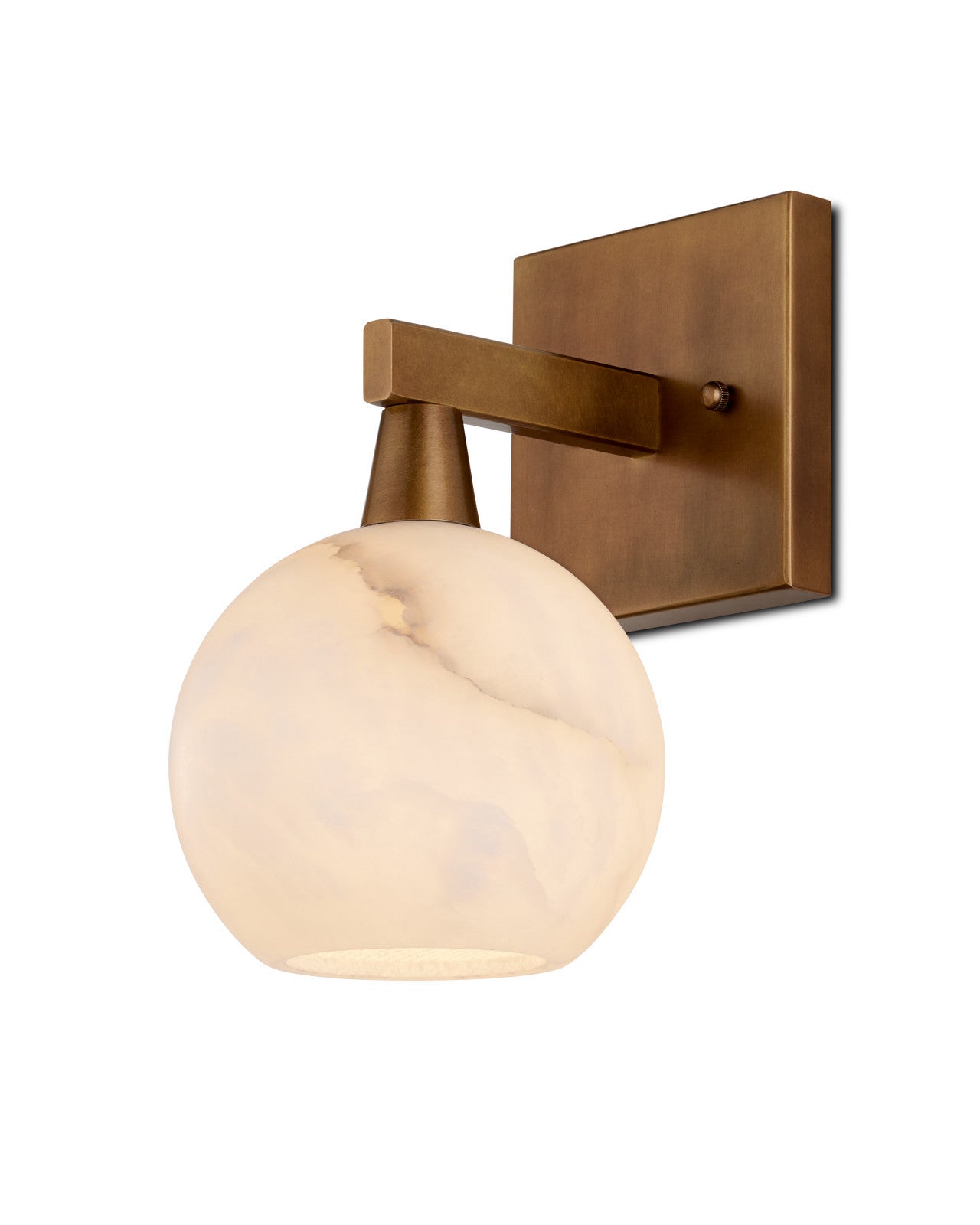 Bombellce Alabaster Bath Wall Sconce