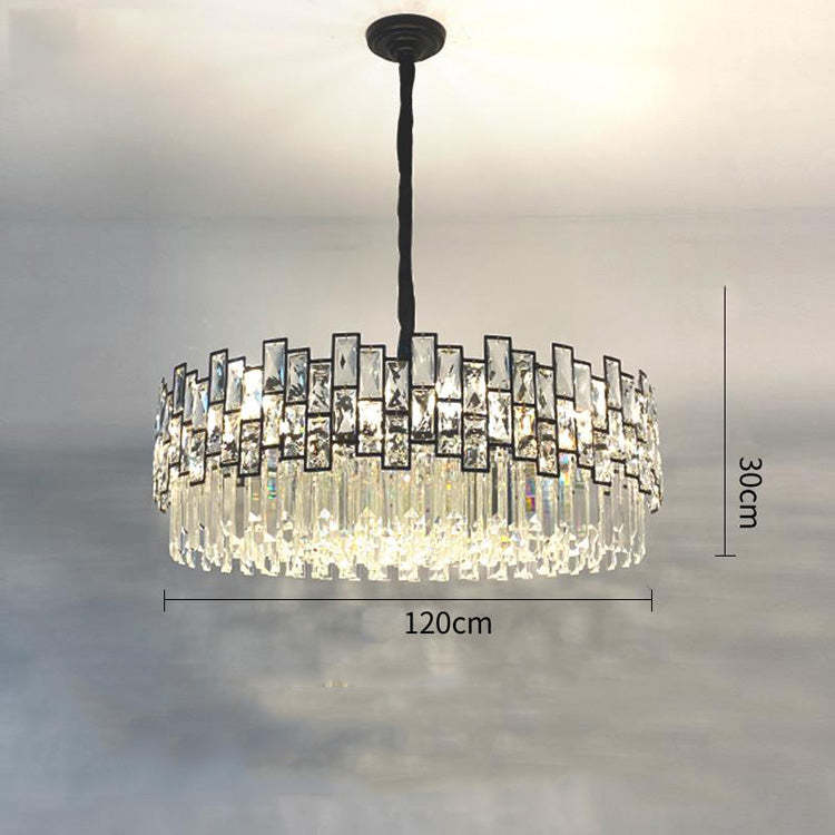 Kate Double Tier Crystal Chandelier