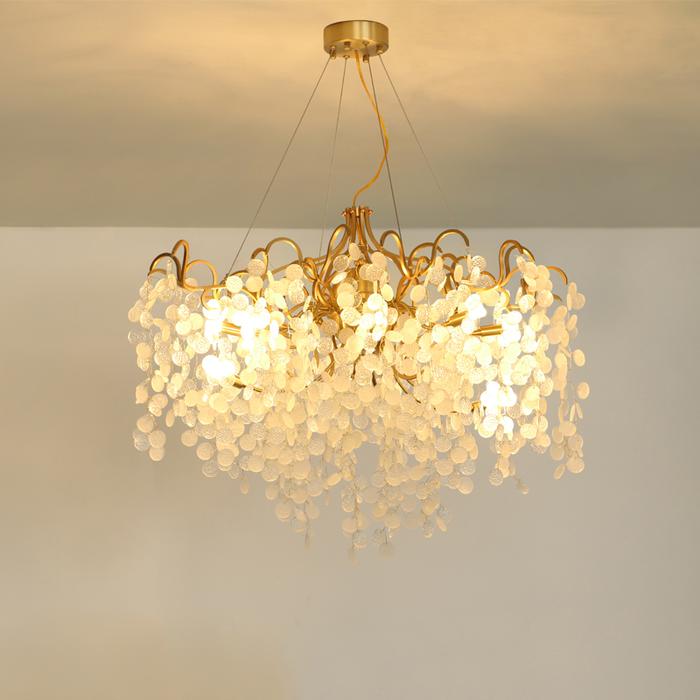 Blossom Modern White Chandelier