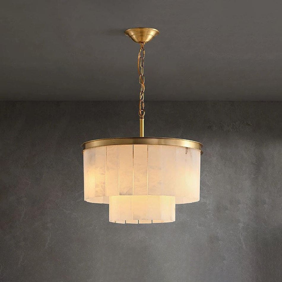 Alabaster 2/3/4/5 Tiered Chandelier