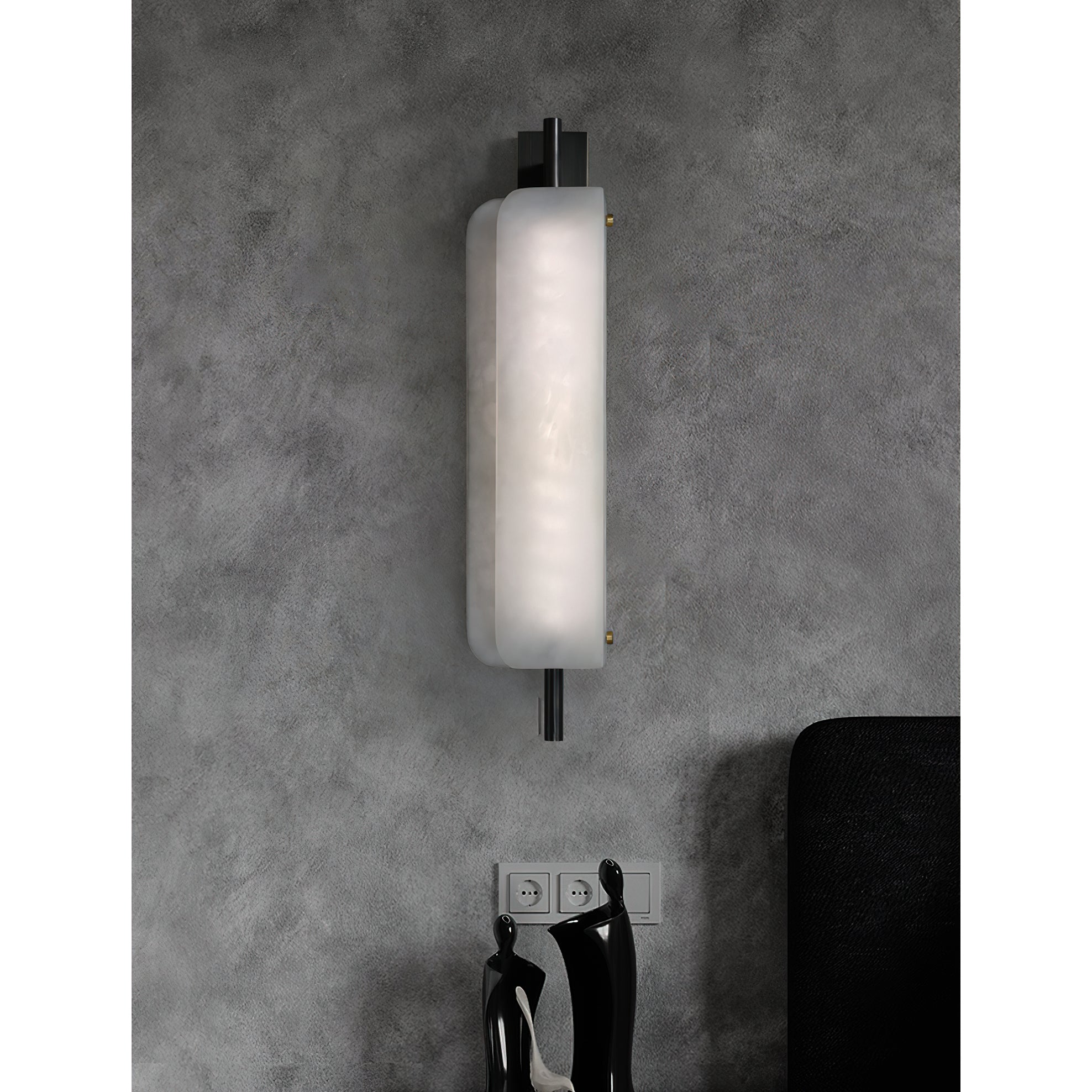 Alabaster Arc Wall Lamp - view 5