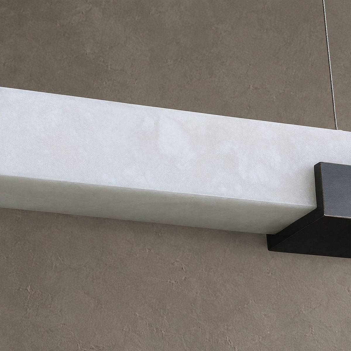 Alabaster Linear Dining Chandelier