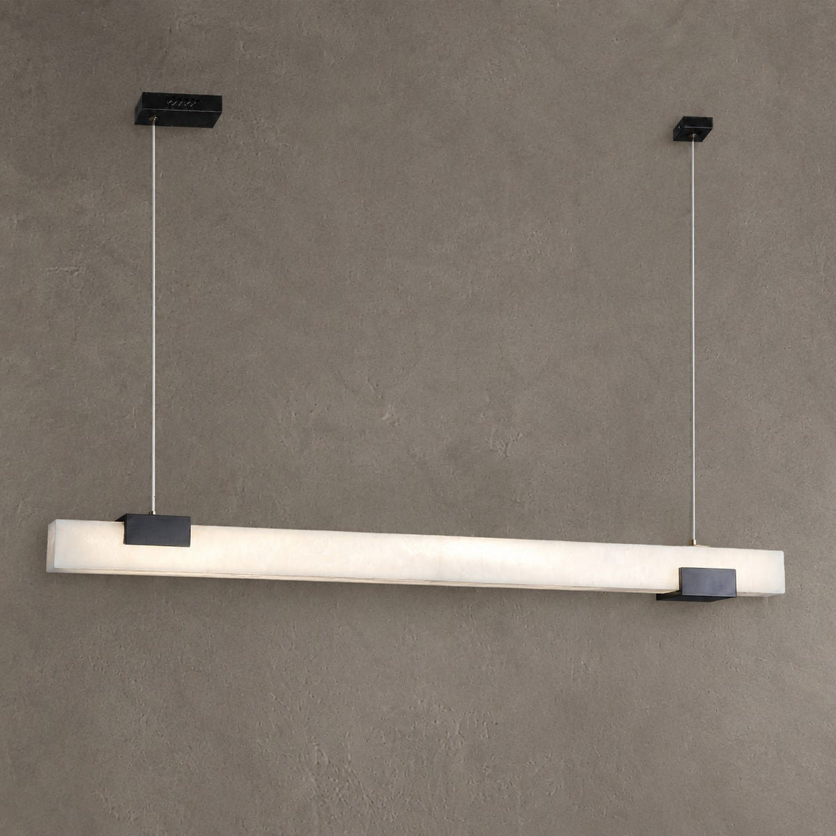 Alabaster Linear Dining Chandelier