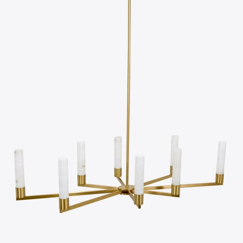 Alabaster Sputnik Sphere Chandelier