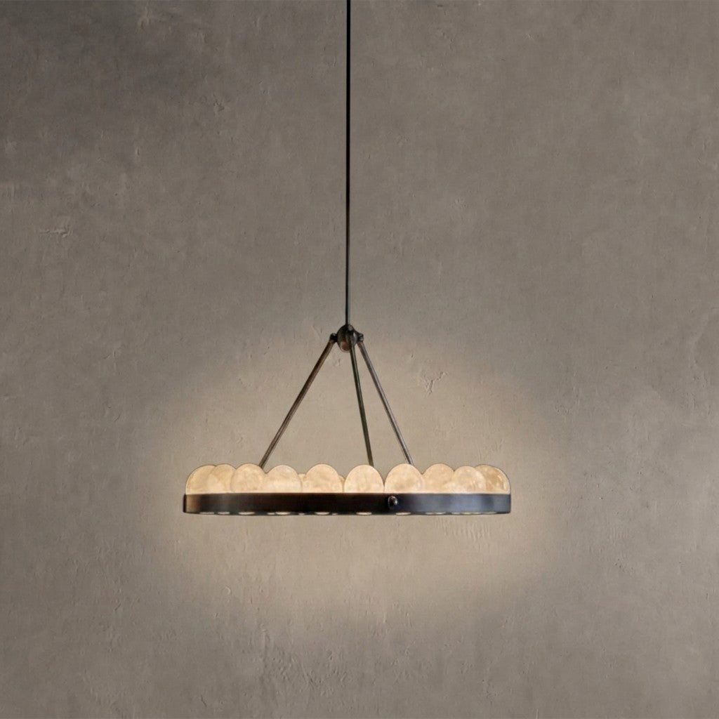 Alabaster Suter Chandelier