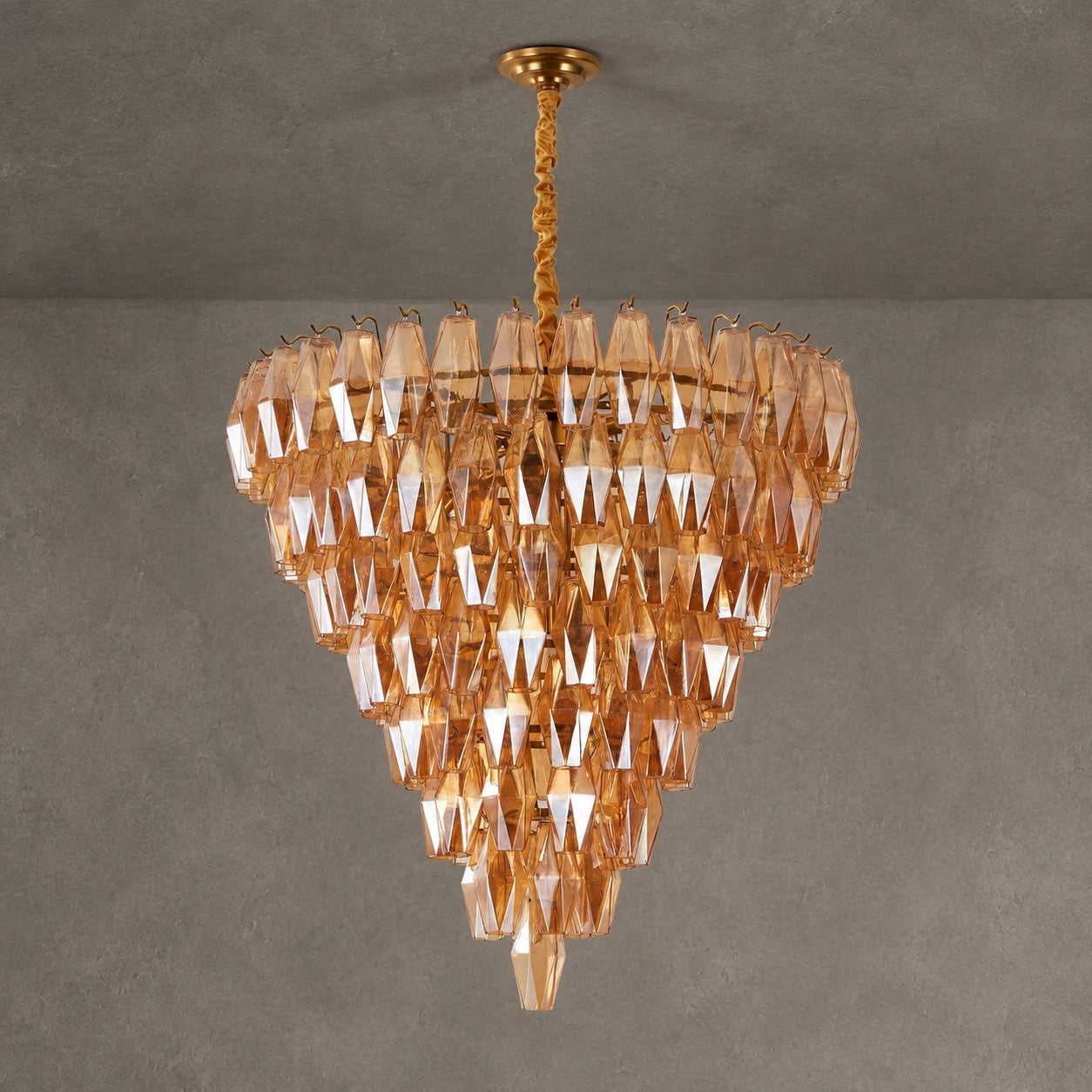 Amber Empire Chandelier