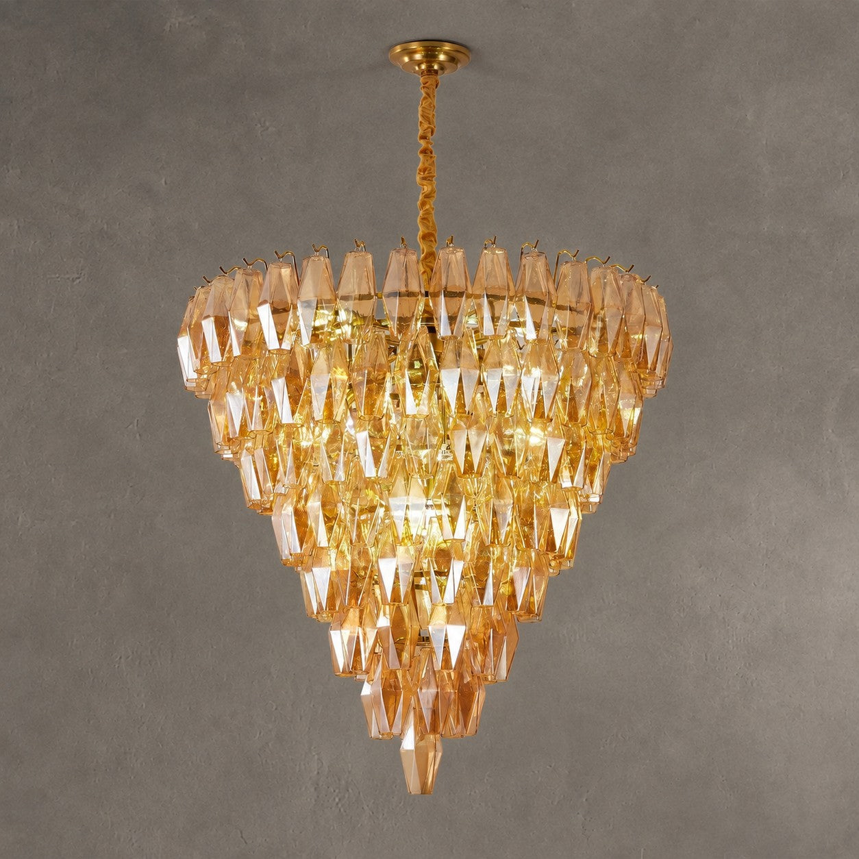 Amber Empire Chandelier