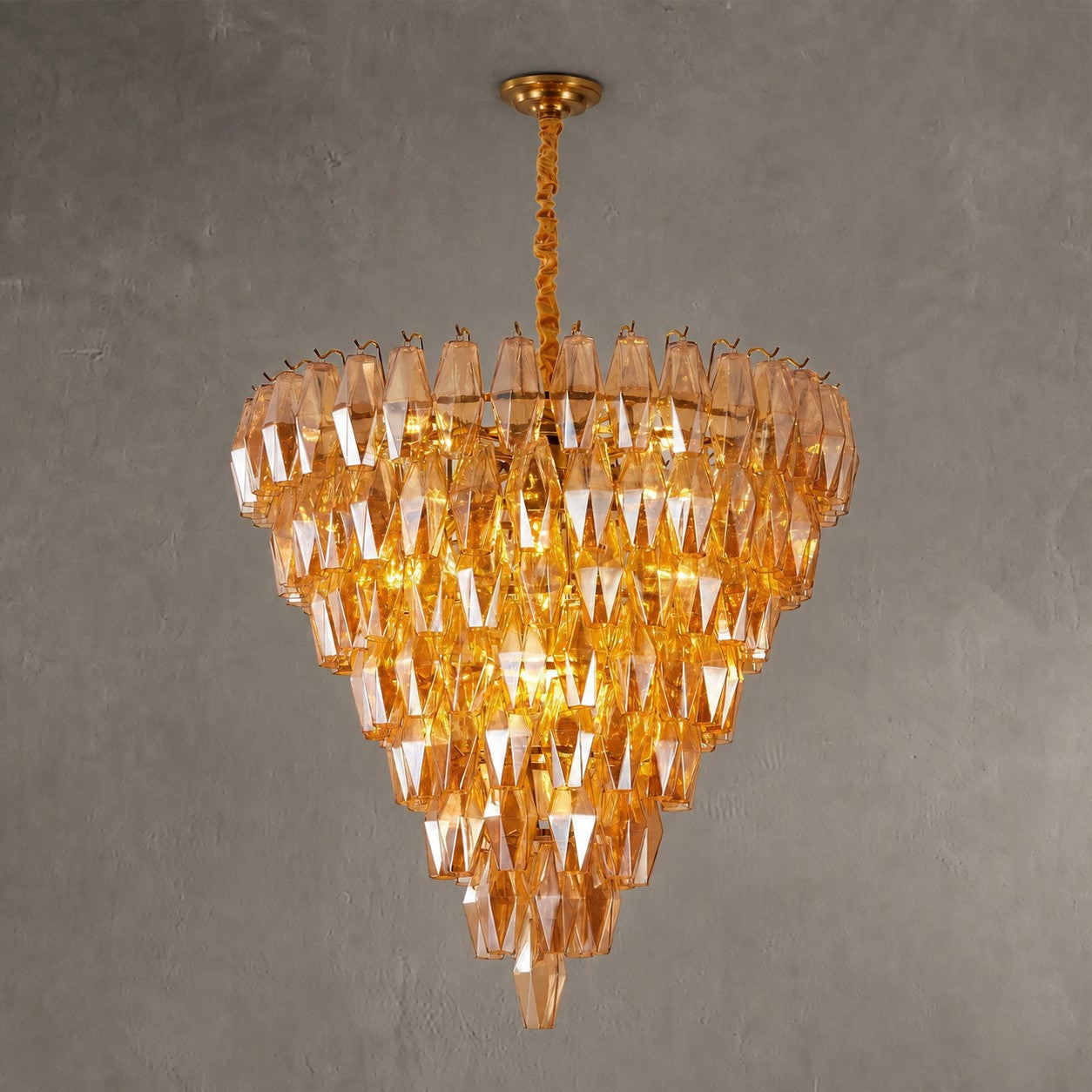 Amber Empire Chandelier