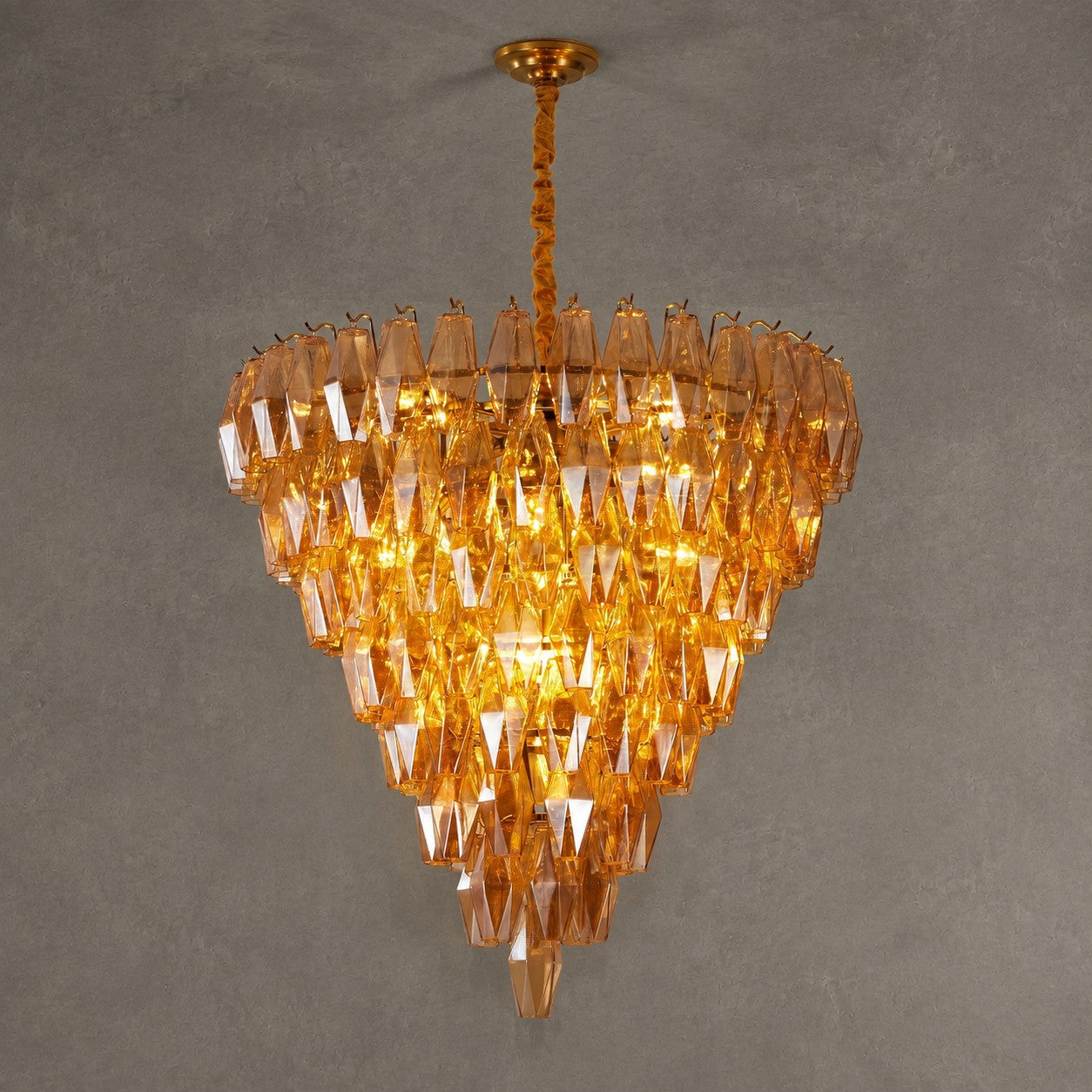 Amber Empire Chandelier