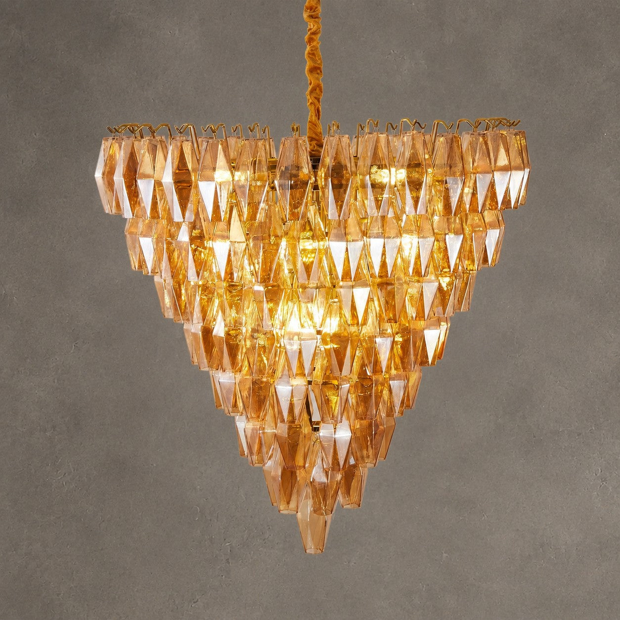 Amber Empire Chandelier