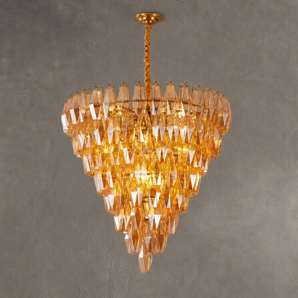 Amber Empire Chandelier